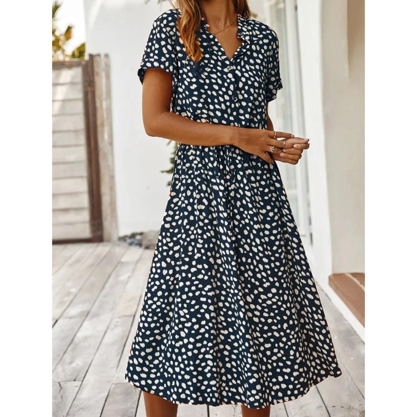 Femmes Robe Confortable | Coupe Classique