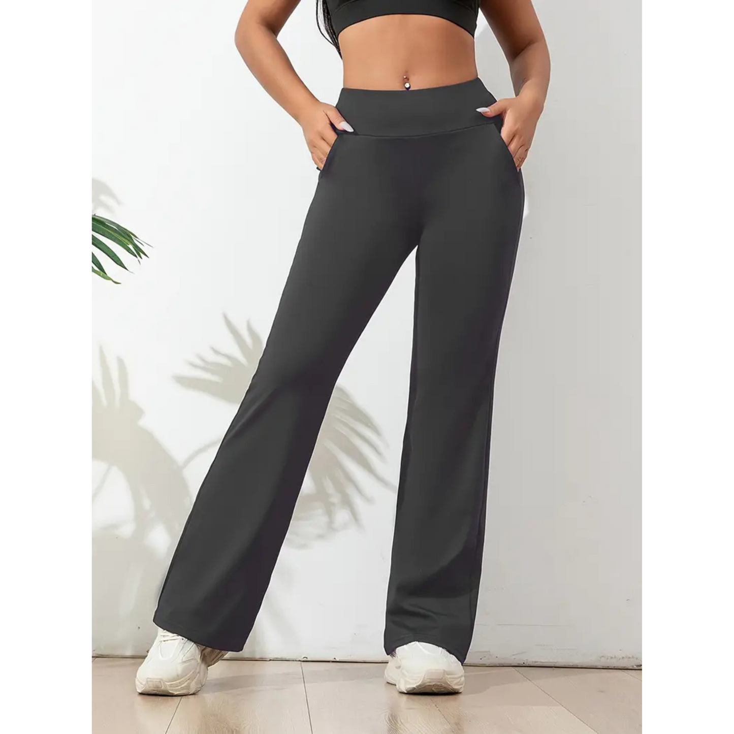 Sylvaine | Femme Pantalon Yoga | Tissu Léger & Extensible