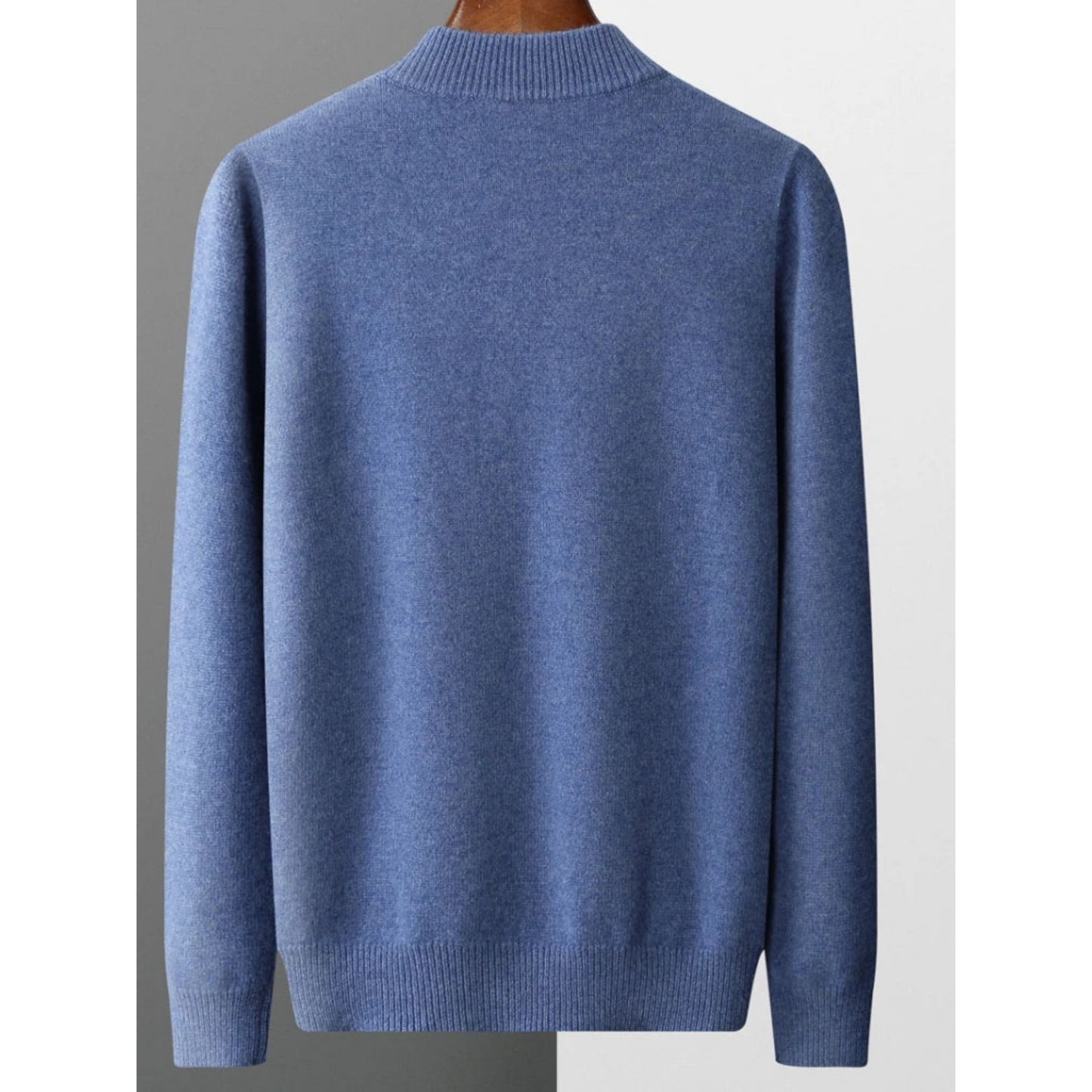 Gerald | Pull Homme Zippé | Col Montant Chaud