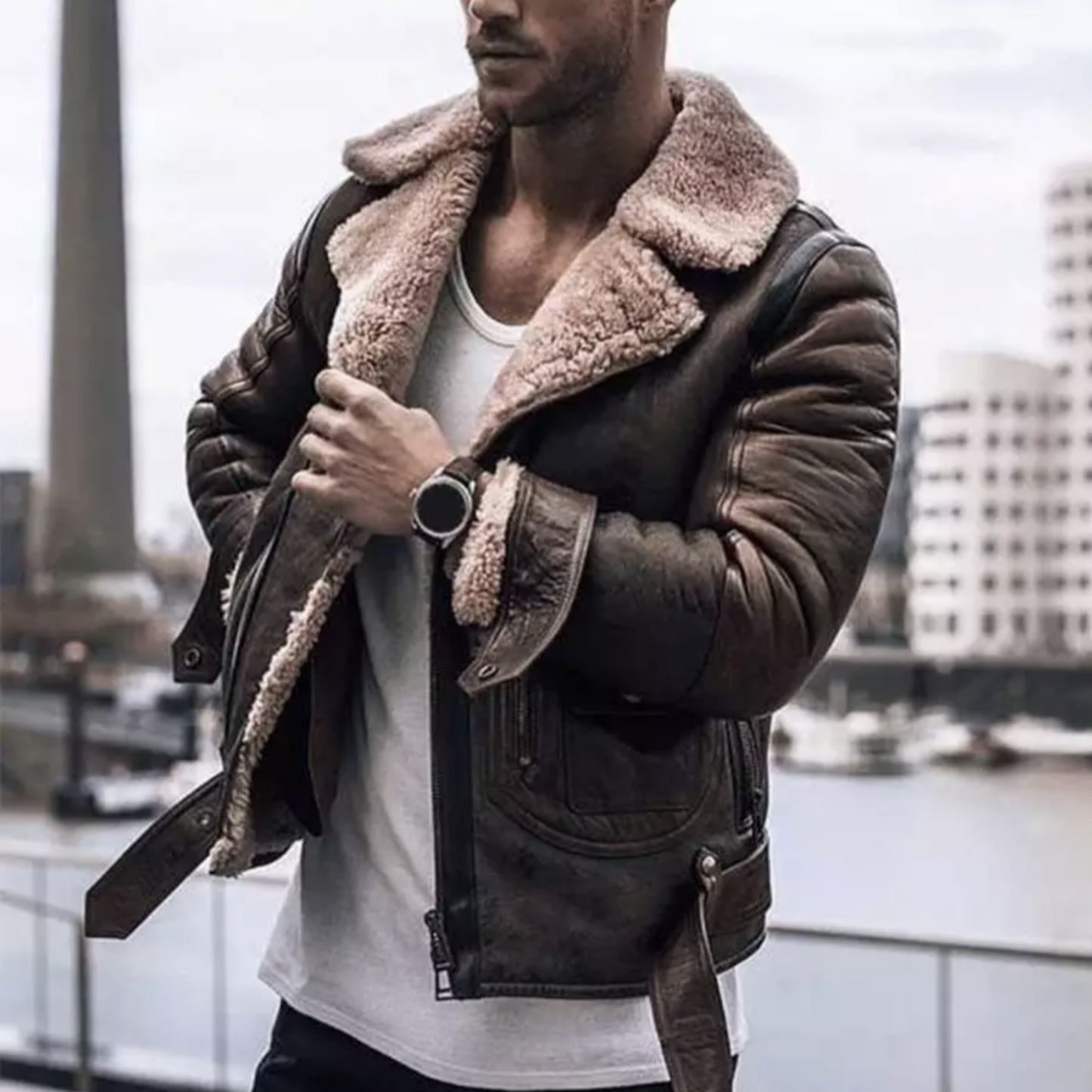 Audric | Veste Homme | Isolation Chaude Résistante aux Intempéries