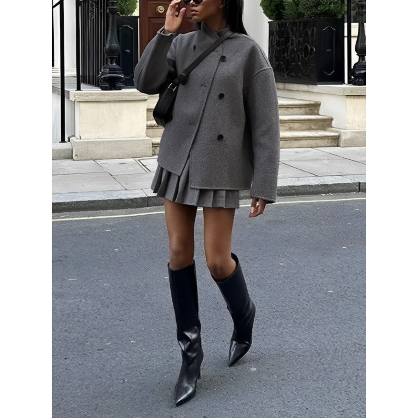Téodora | Femme Veste Oversized | Chaleur & Confort