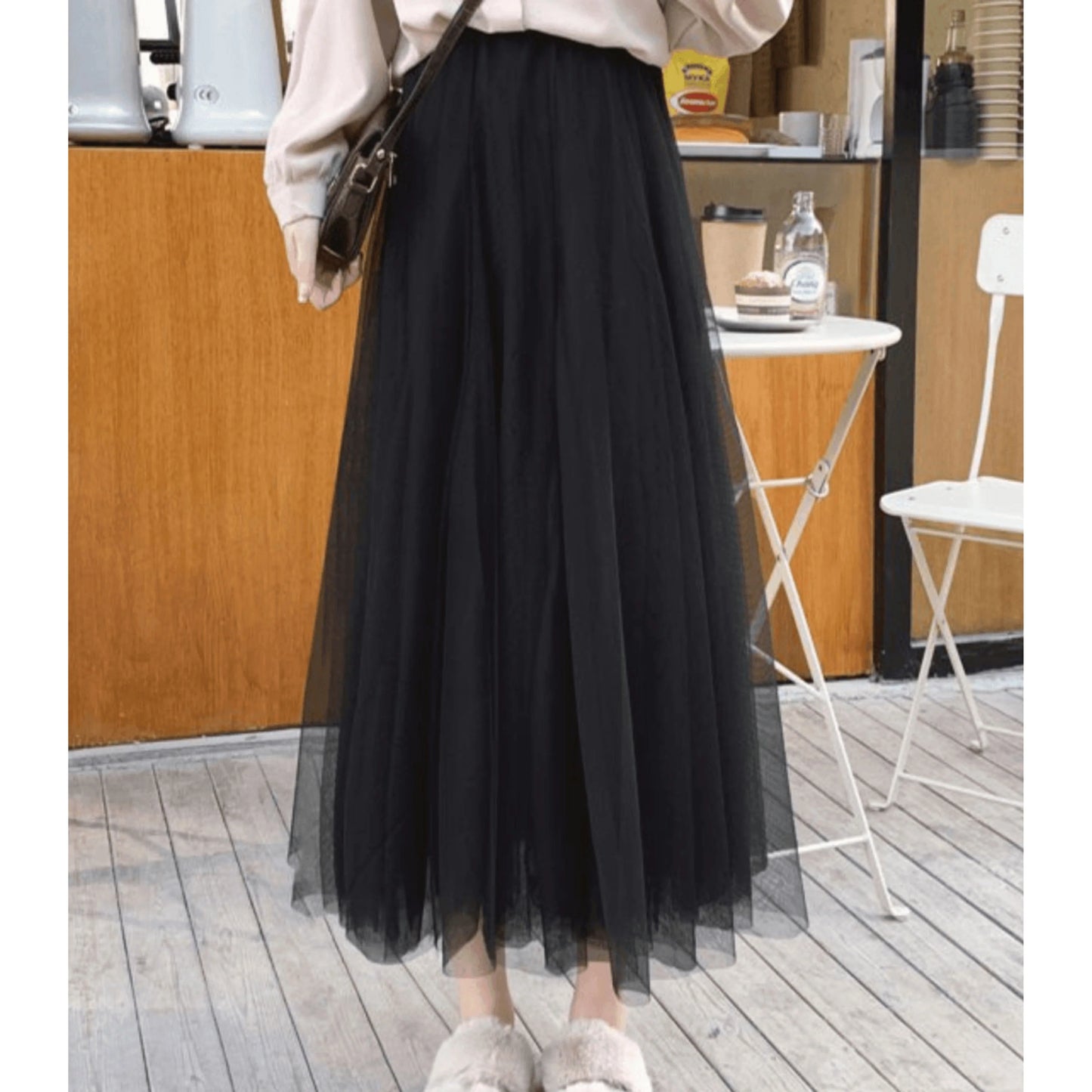 Femmes Jupe Taille Haute | Coupe Midi