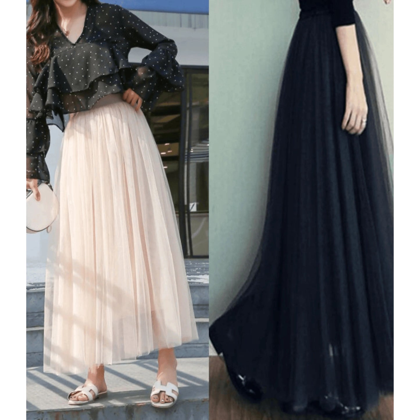 Femmes Jupe Taille Haute | Coupe Midi