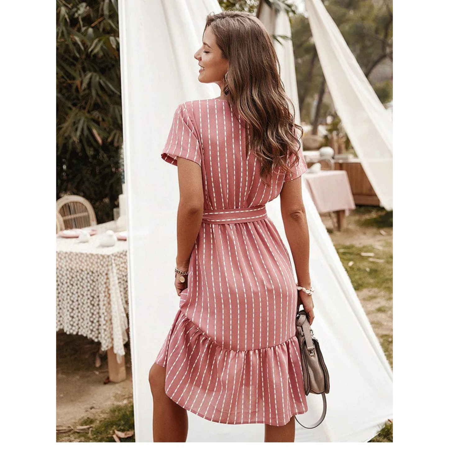 Femmes Robe Courte | Style Boho