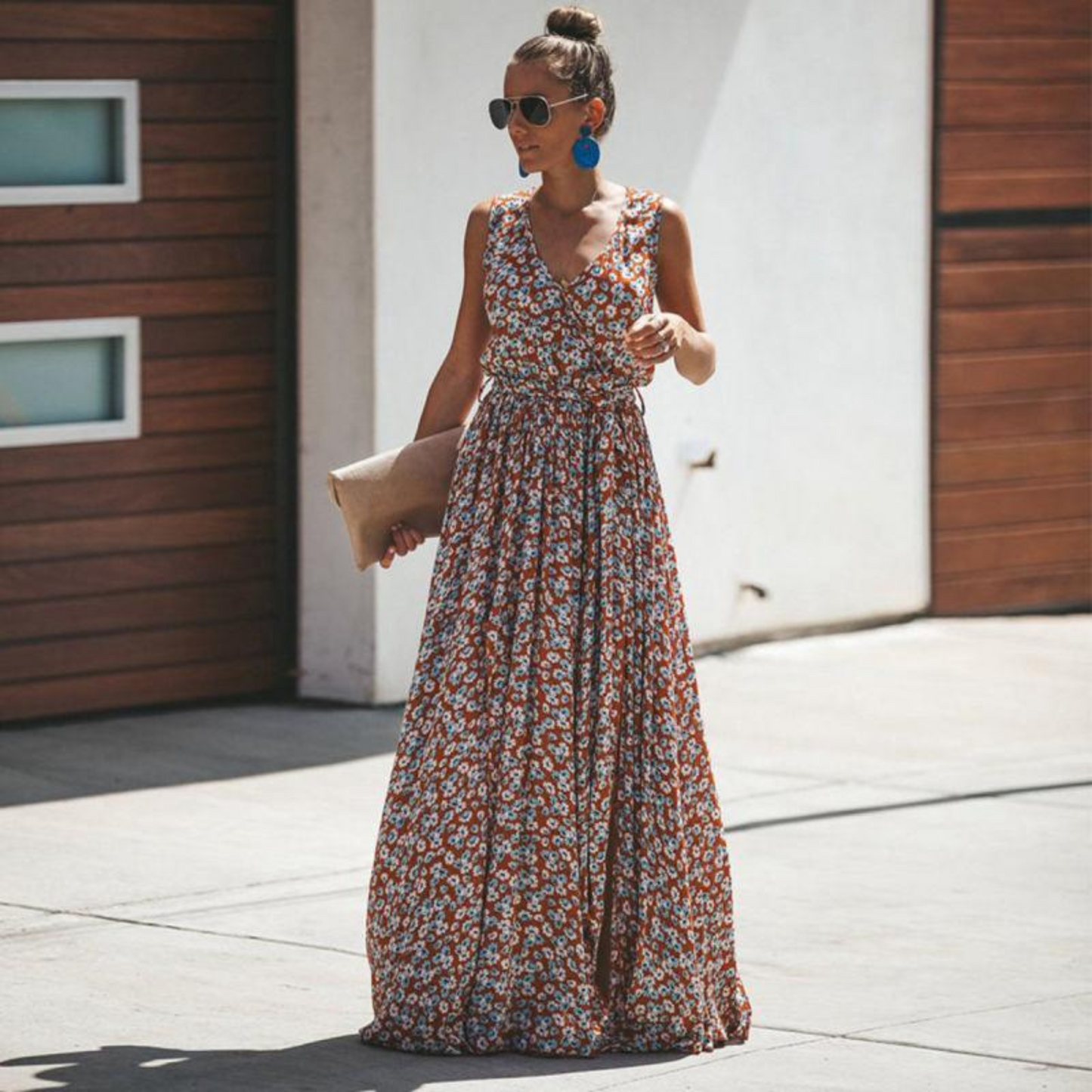 Femmes Robe Longue | Coupe Tendance et Fluide