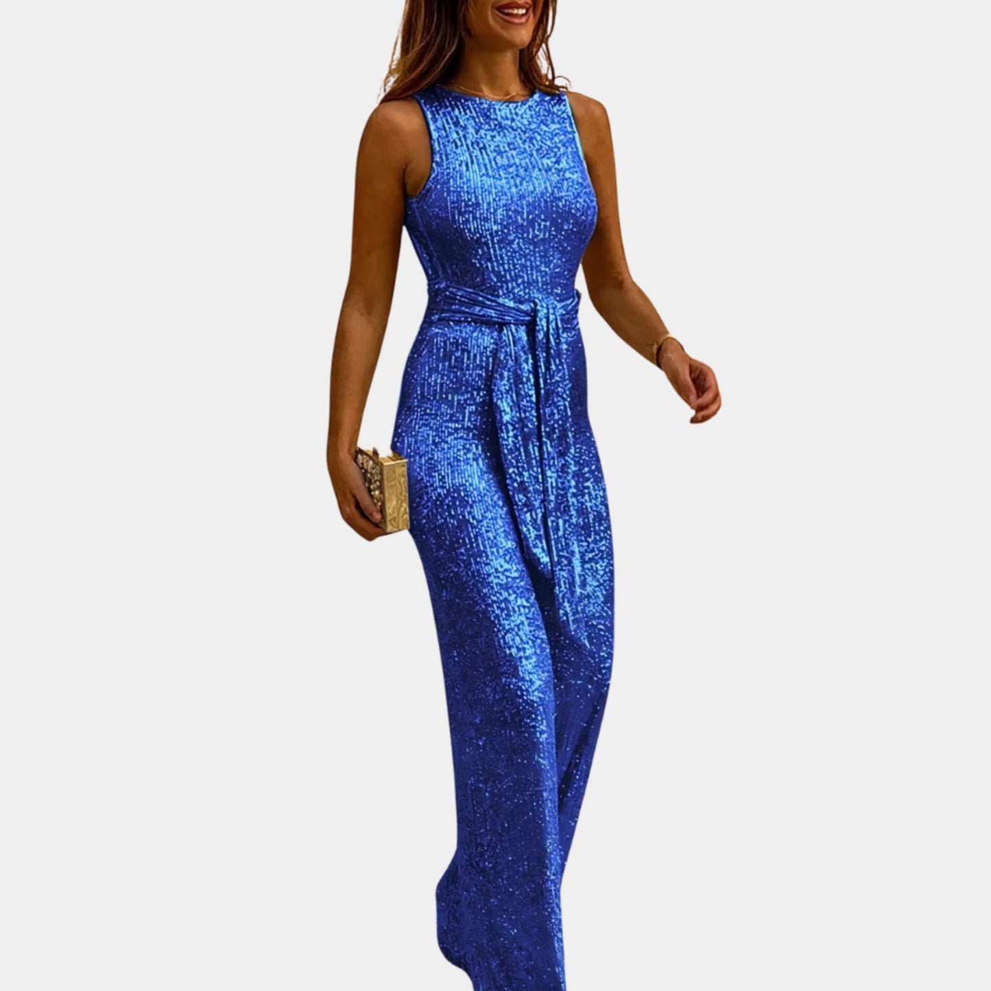 Femmes Combinaison Pailletée | Style Festif