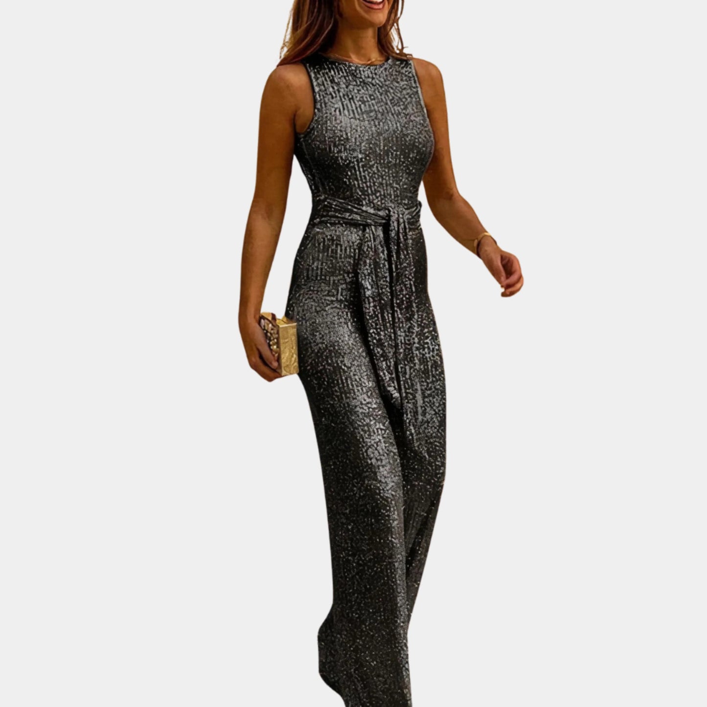 Femmes Combinaison Pailletée | Style Festif