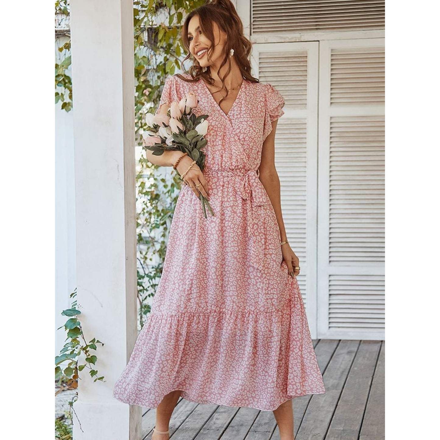 Femmes Robe | Motif Fleuri Tendance