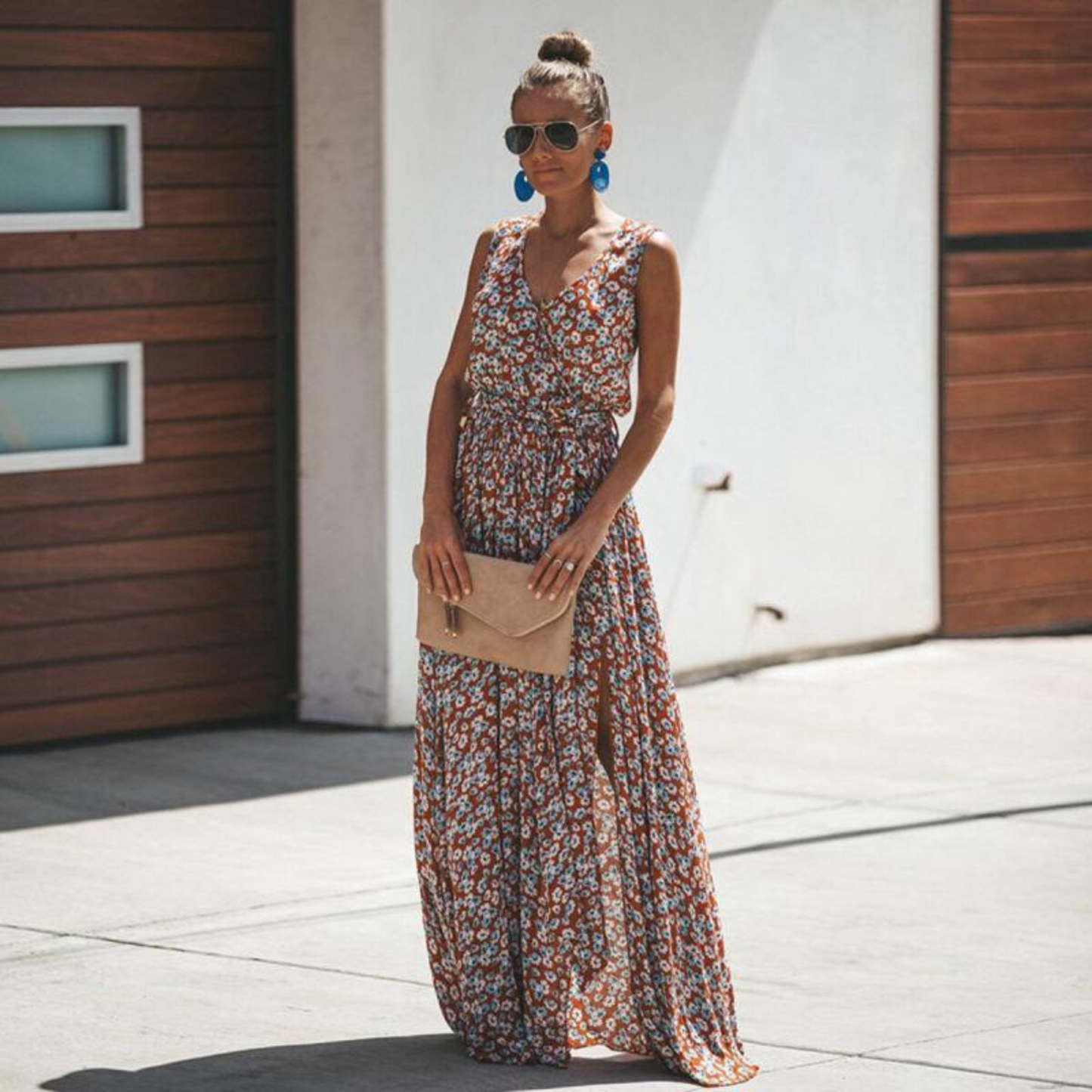 Femmes Robe Longue | Coupe Tendance et Fluide