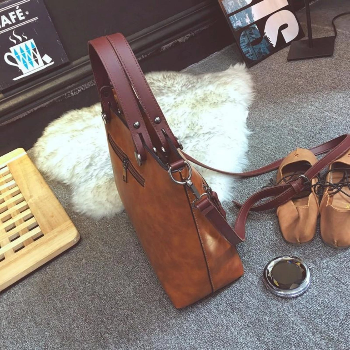 Femmes Sac À Bandoulière | Grand