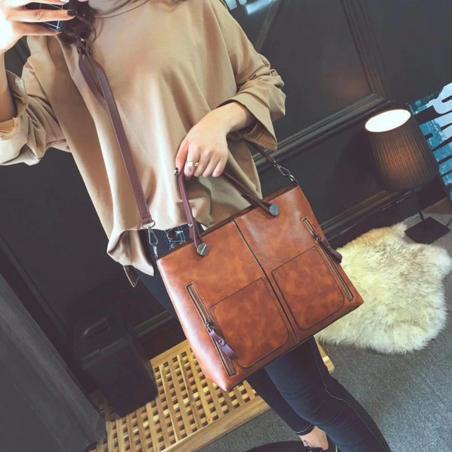 Femmes Sac À Bandoulière | Grand