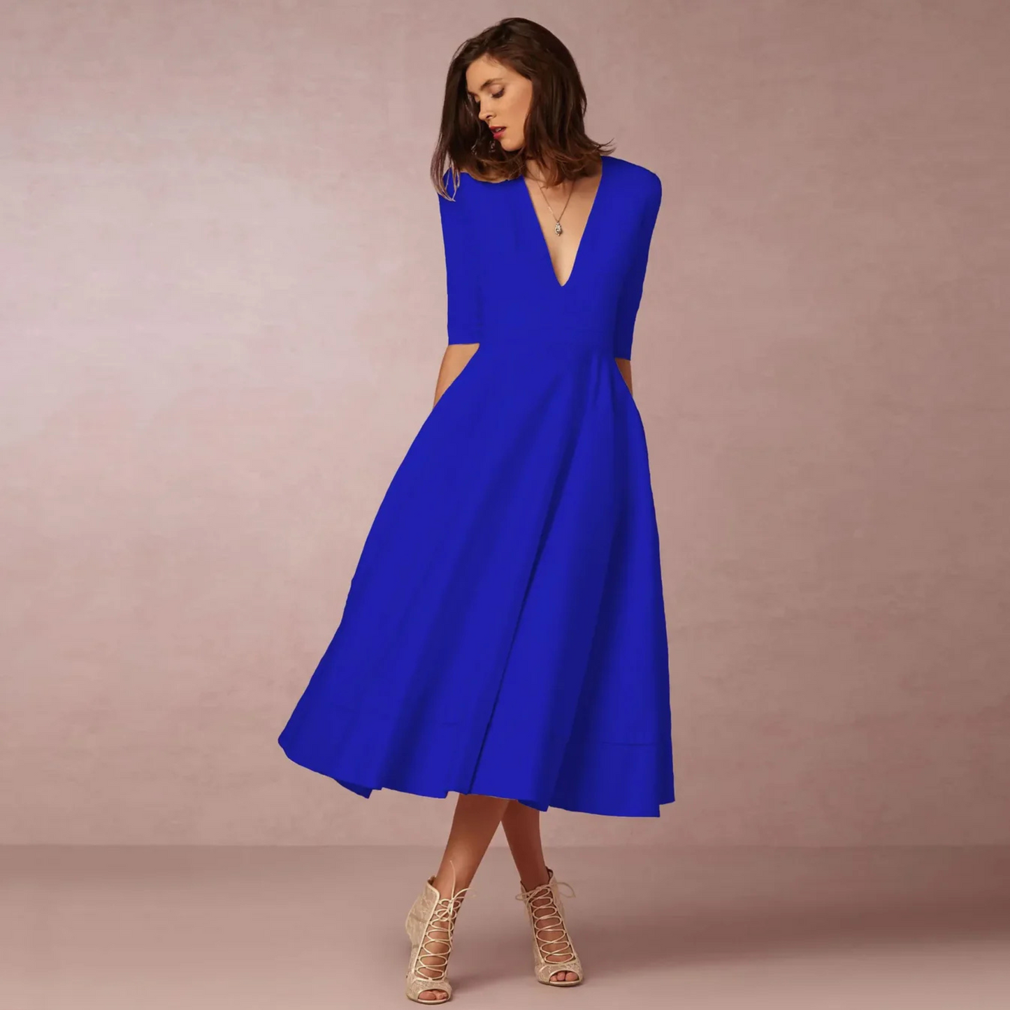 Femmes Robe Princesse | Coupe Classique