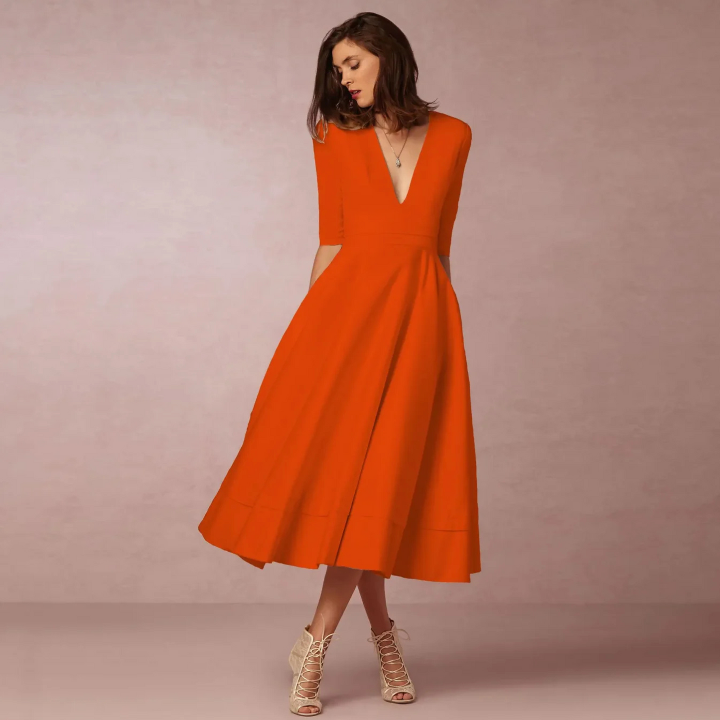Femmes Robe Princesse | Coupe Classique