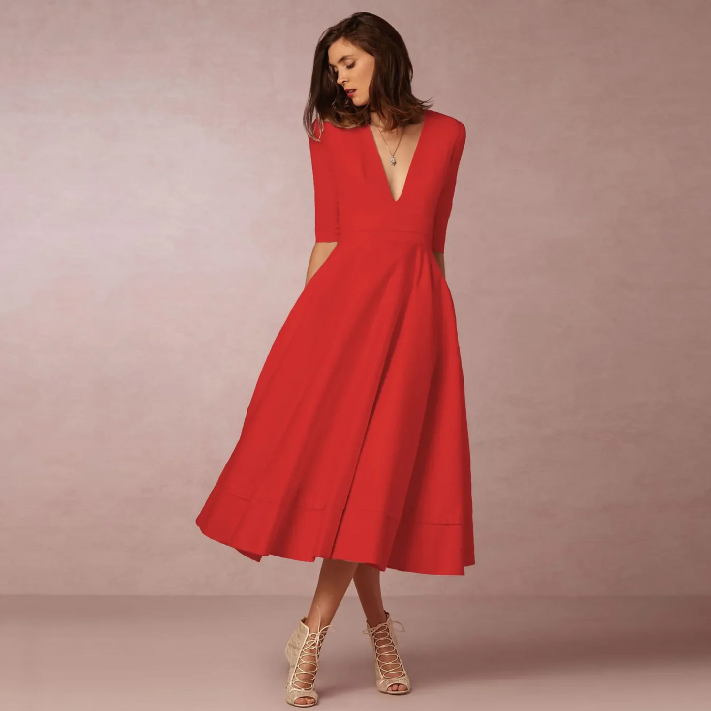 Femmes Robe Princesse | Coupe Classique