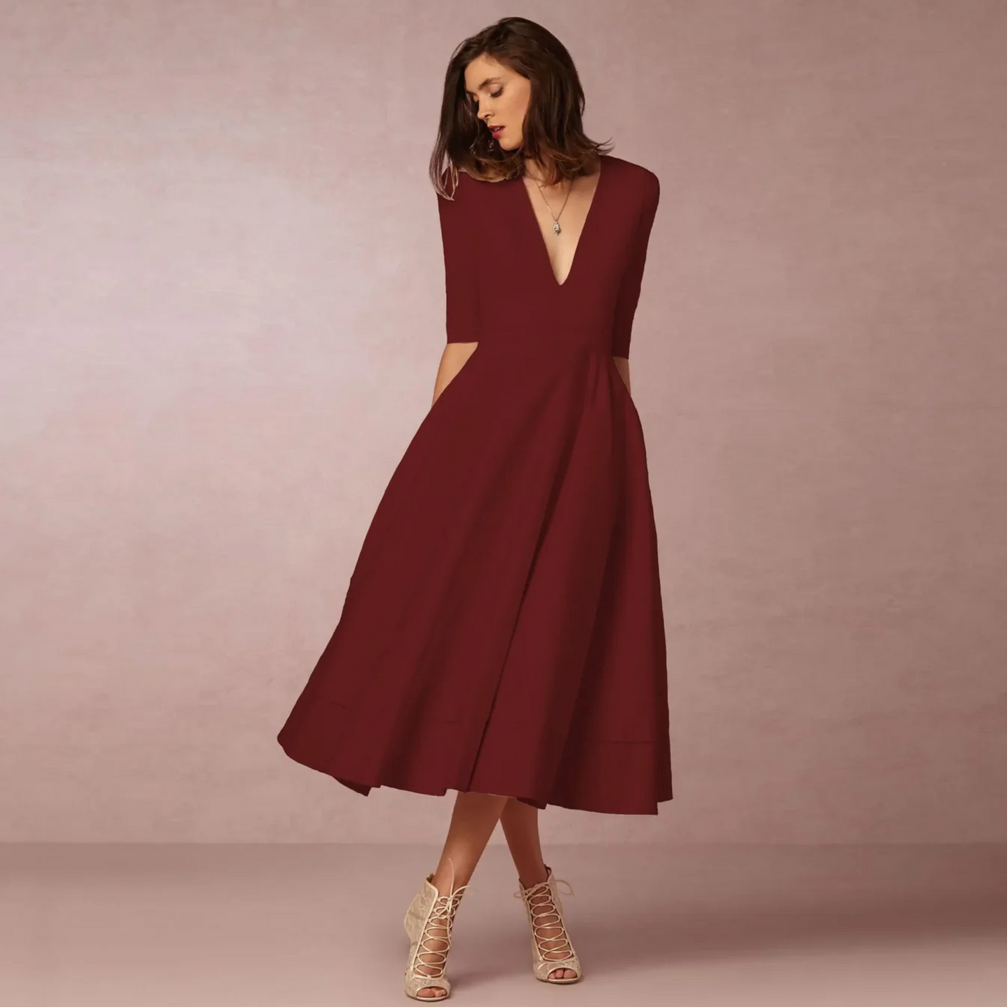 Femmes Robe Princesse | Coupe Classique