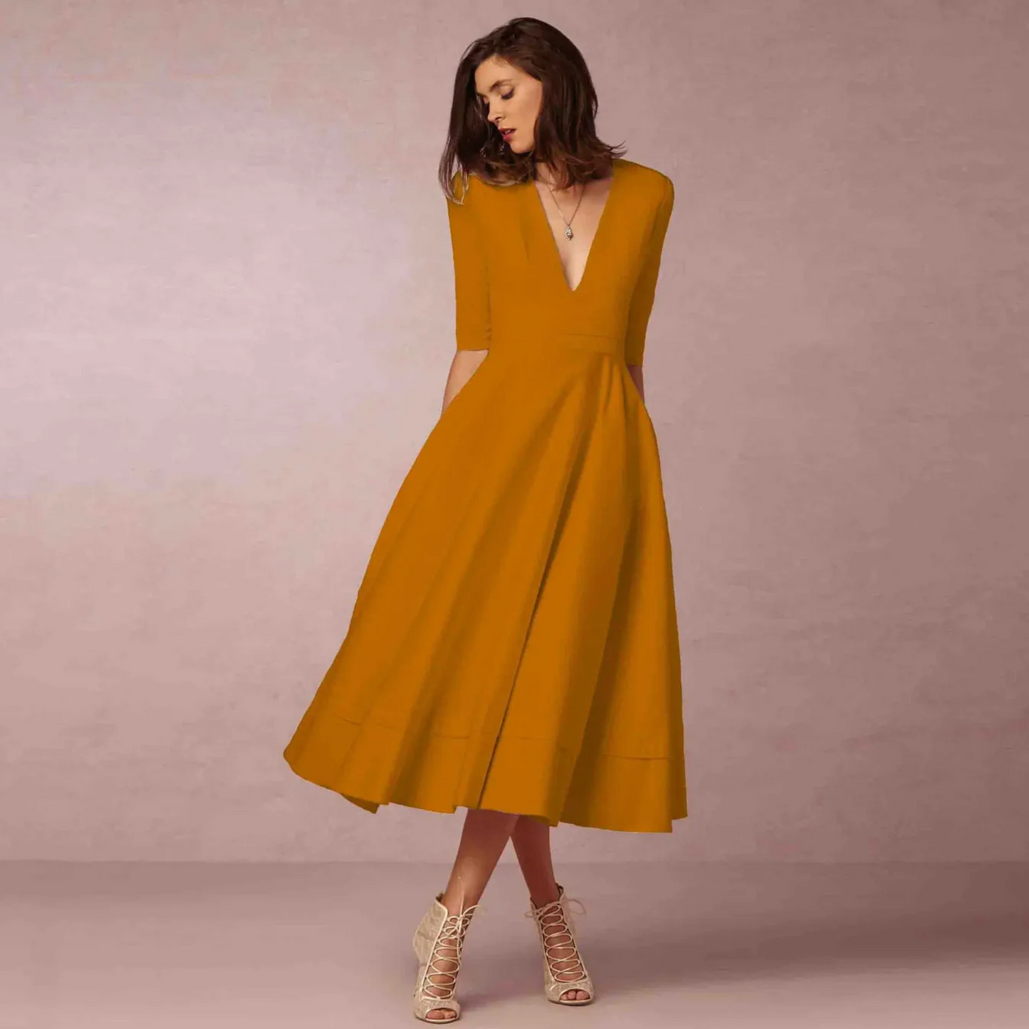 Femmes Robe Princesse | Coupe Classique