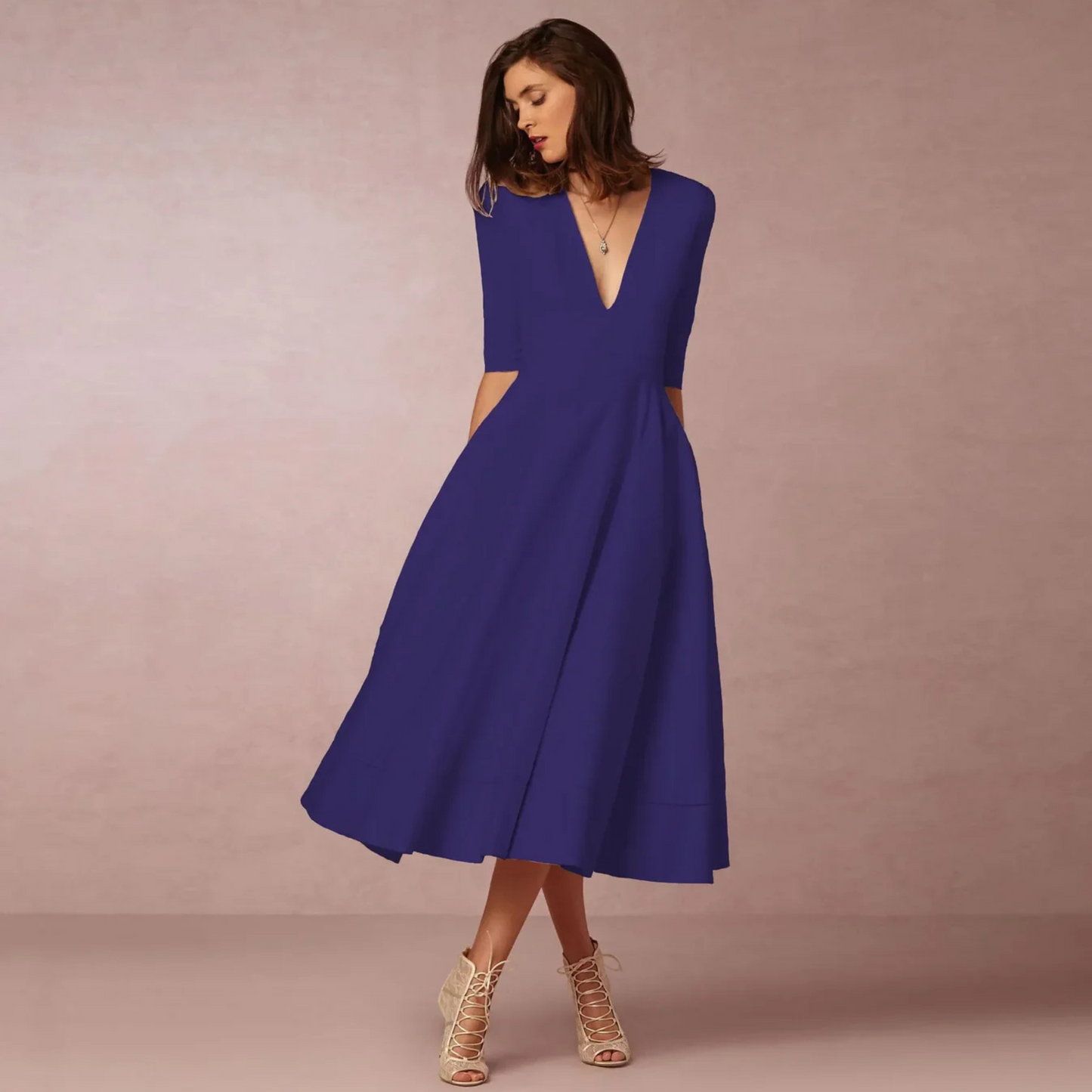 Femmes Robe Princesse | Coupe Classique