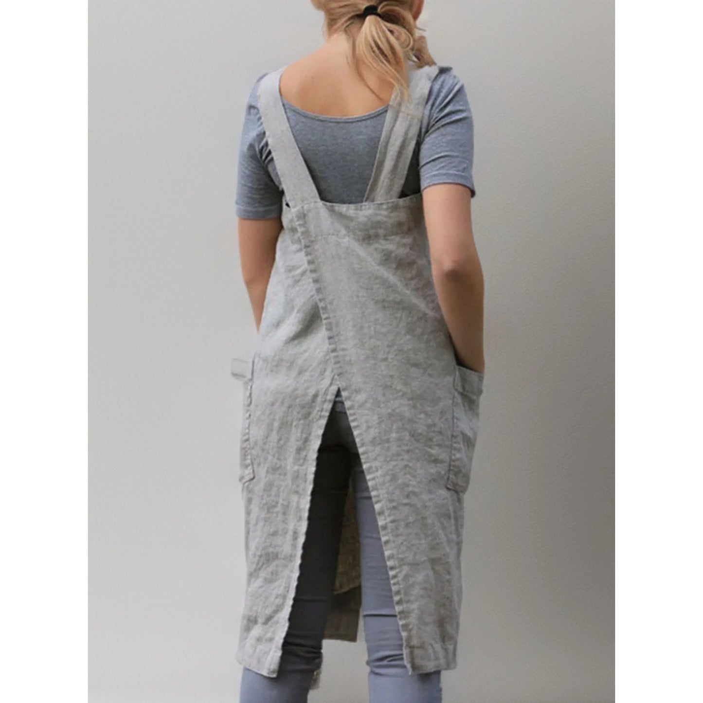 Femmes Robe Tablier | Poches Pratiques