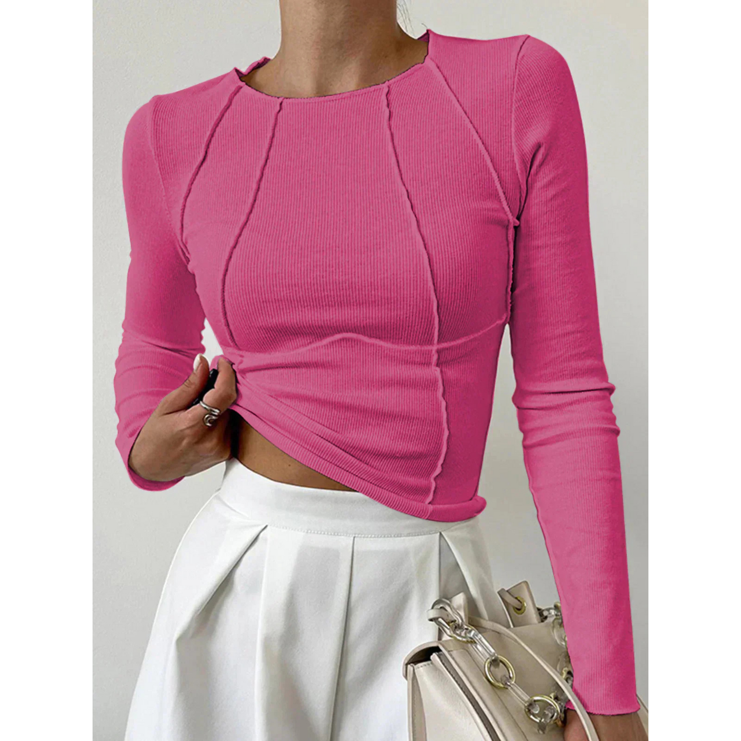 Femmes Haut | Basique Manches Longues