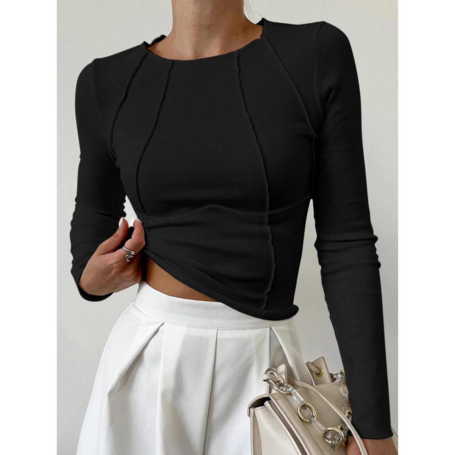 Femmes Haut | Basique Manches Longues