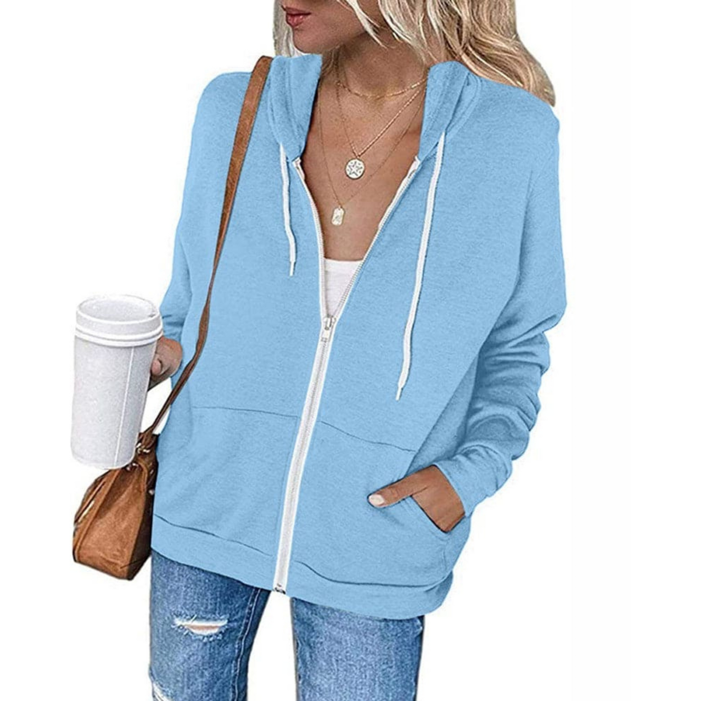 Femmes Sweatshirt | Capuche Moderne