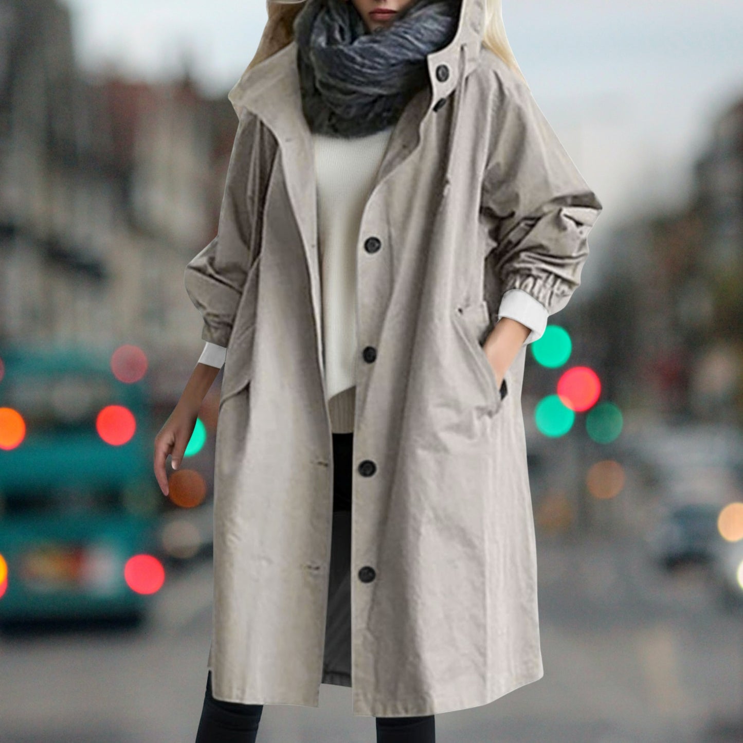Mahaut | Manteau Imperméable Pour Femme | Capuche