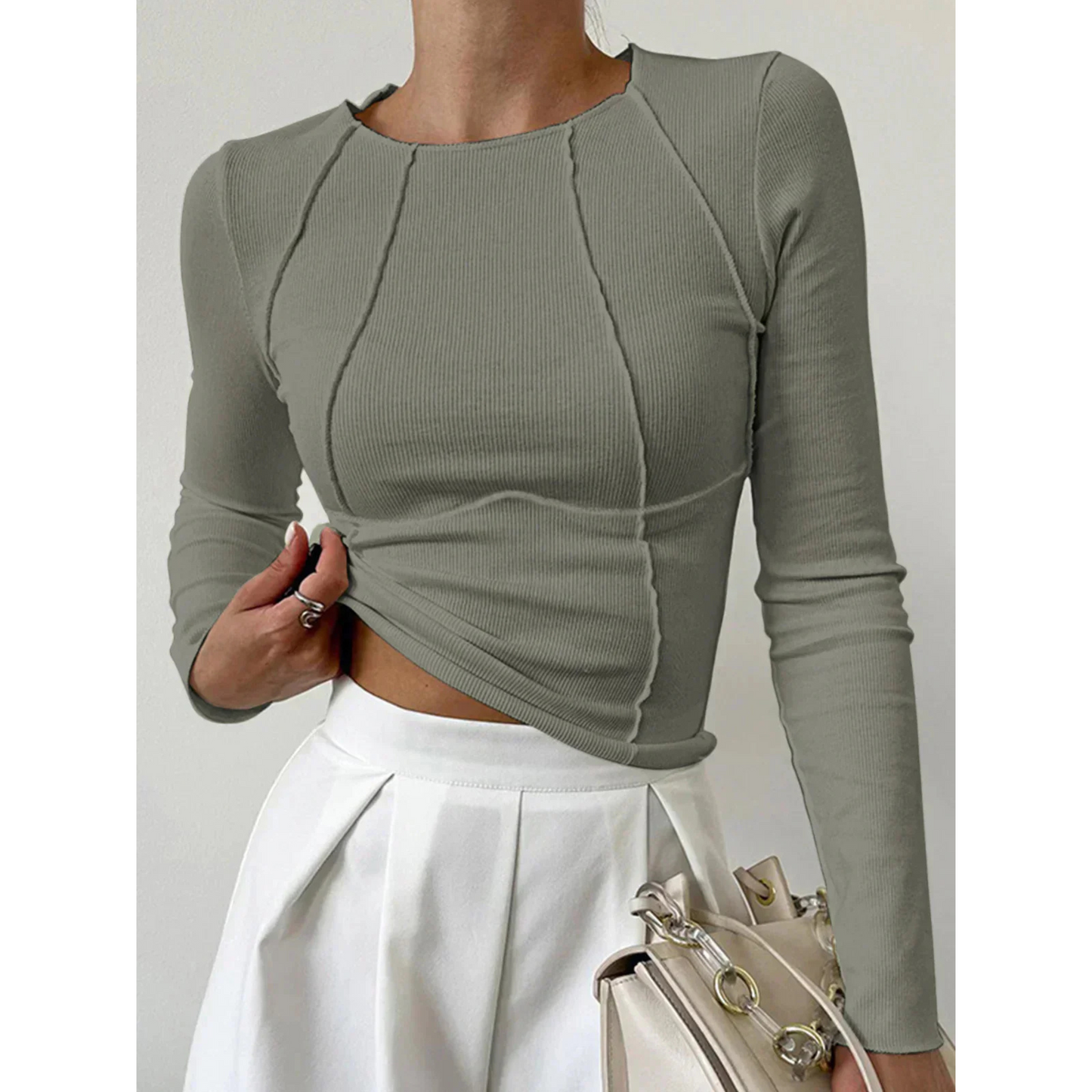 Femmes Haut | Basique Manches Longues
