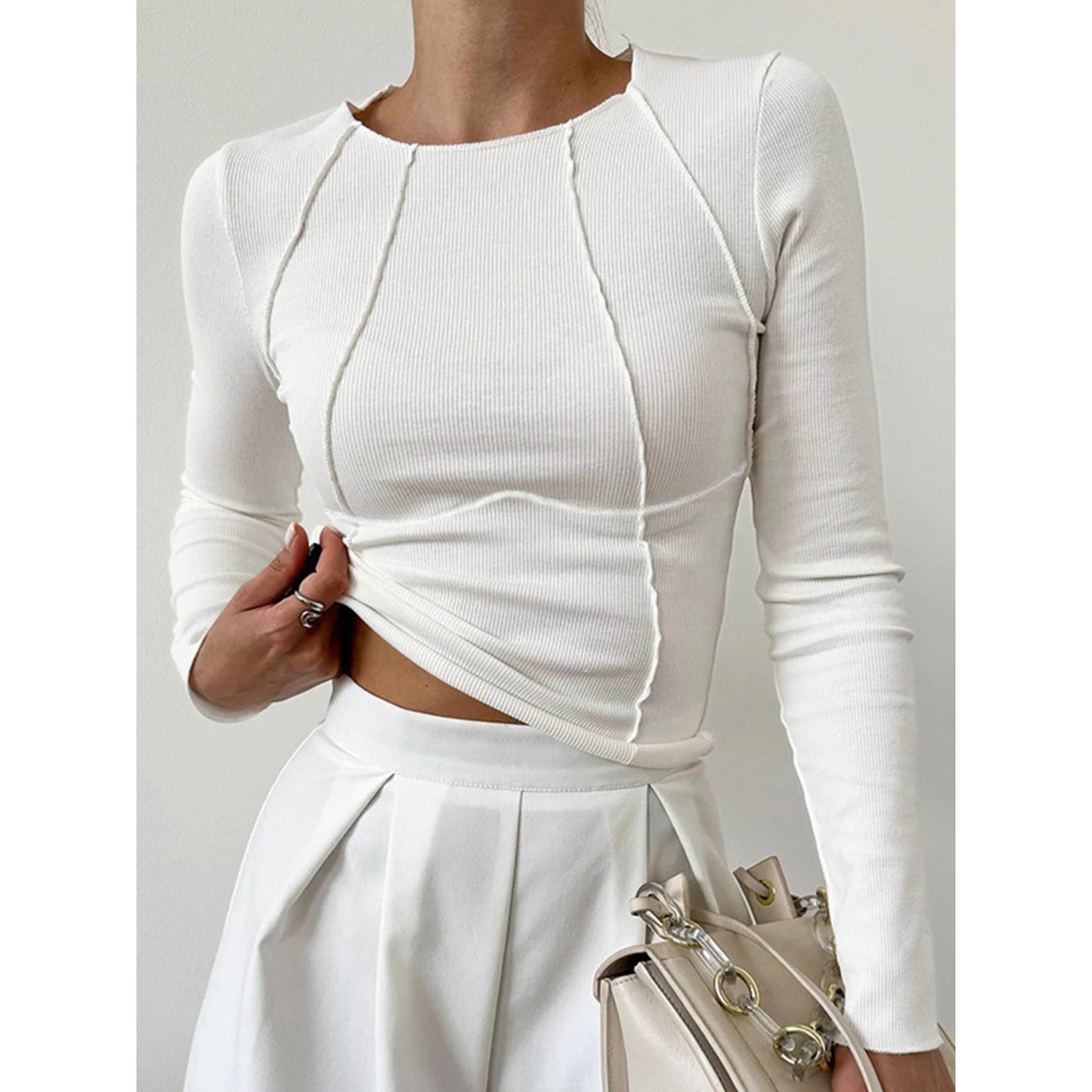 Femmes Haut | Basique Manches Longues