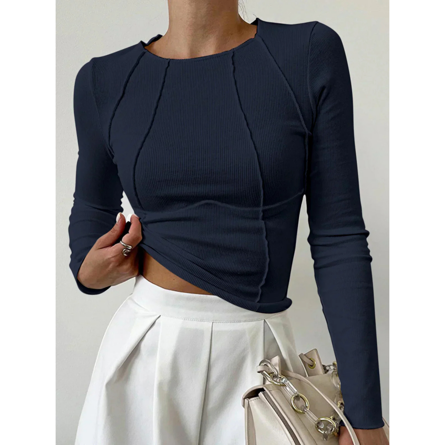 Femmes Haut | Basique Manches Longues