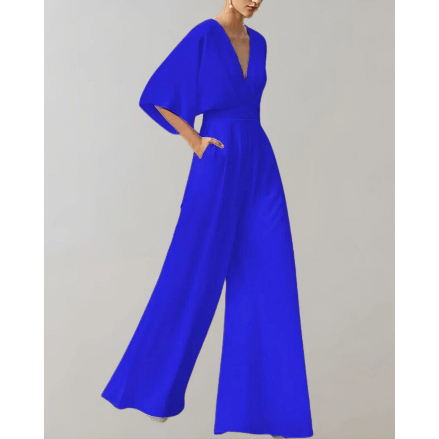Ameline | Combinaison Femme | Tissu Fluide Ajusté