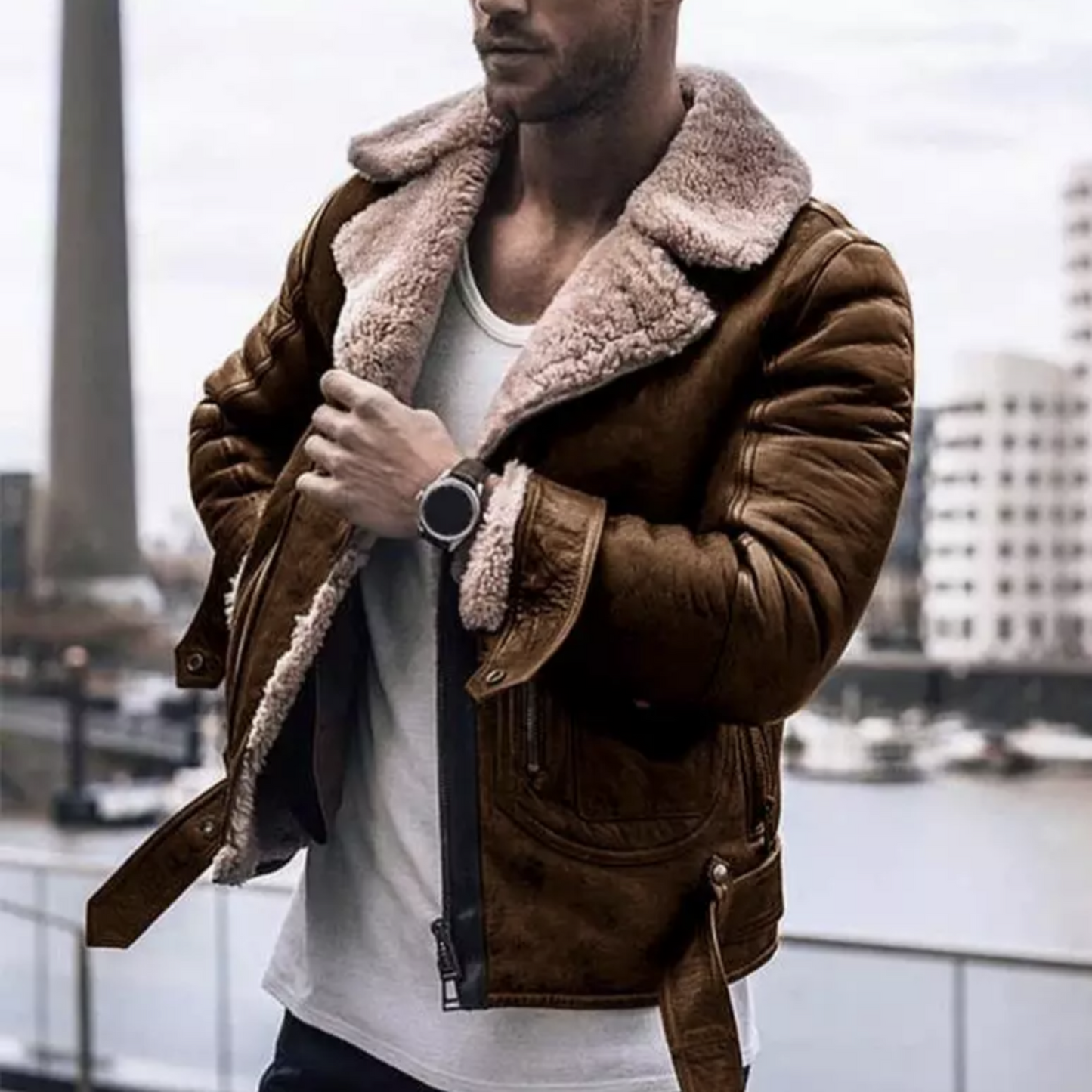Audric | Veste Homme | Isolation Chaude Résistante aux Intempéries
