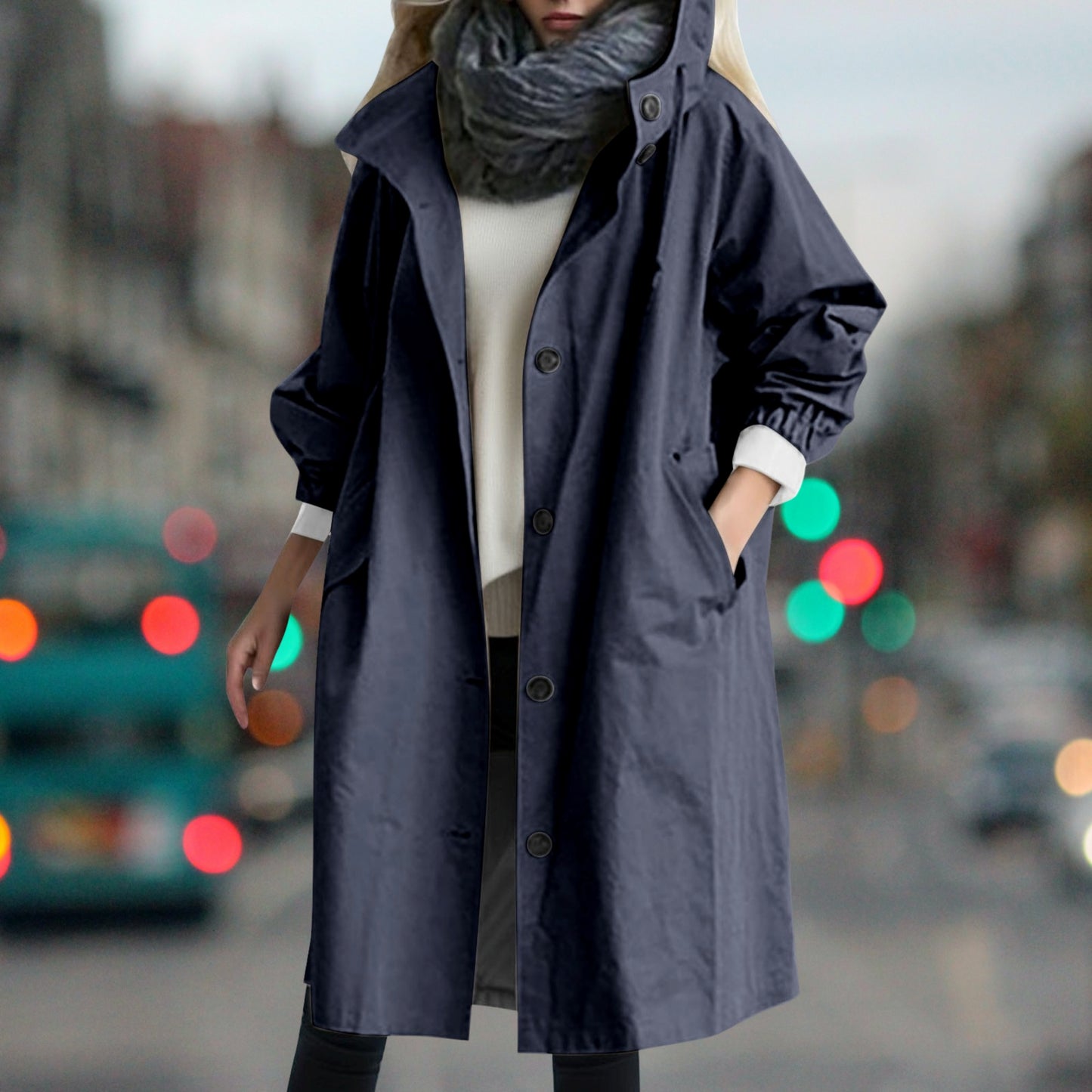 Mahaut | Manteau Imperméable Pour Femme | Capuche