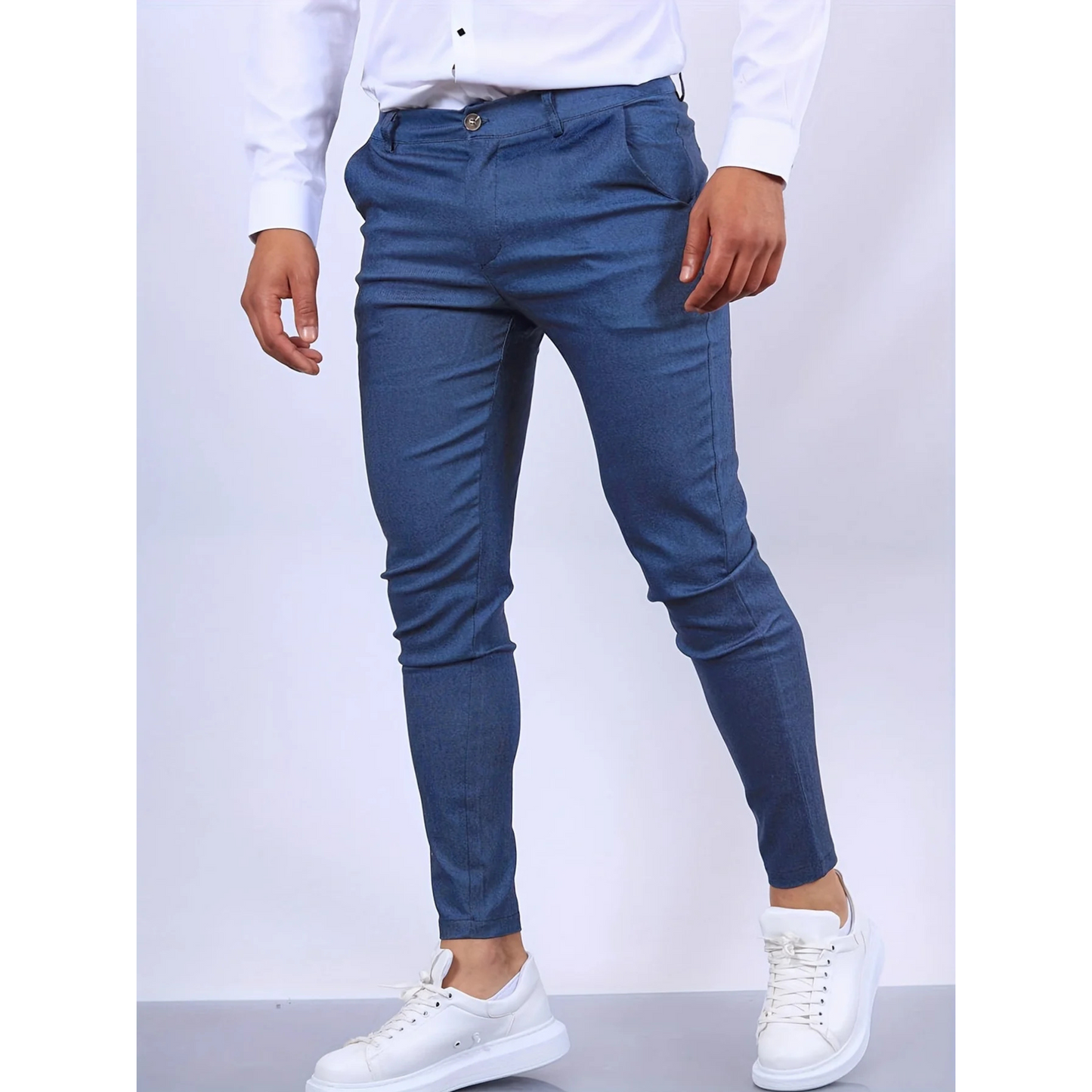 Hommes Pantalon Slim Fit | Design Moderne Chic