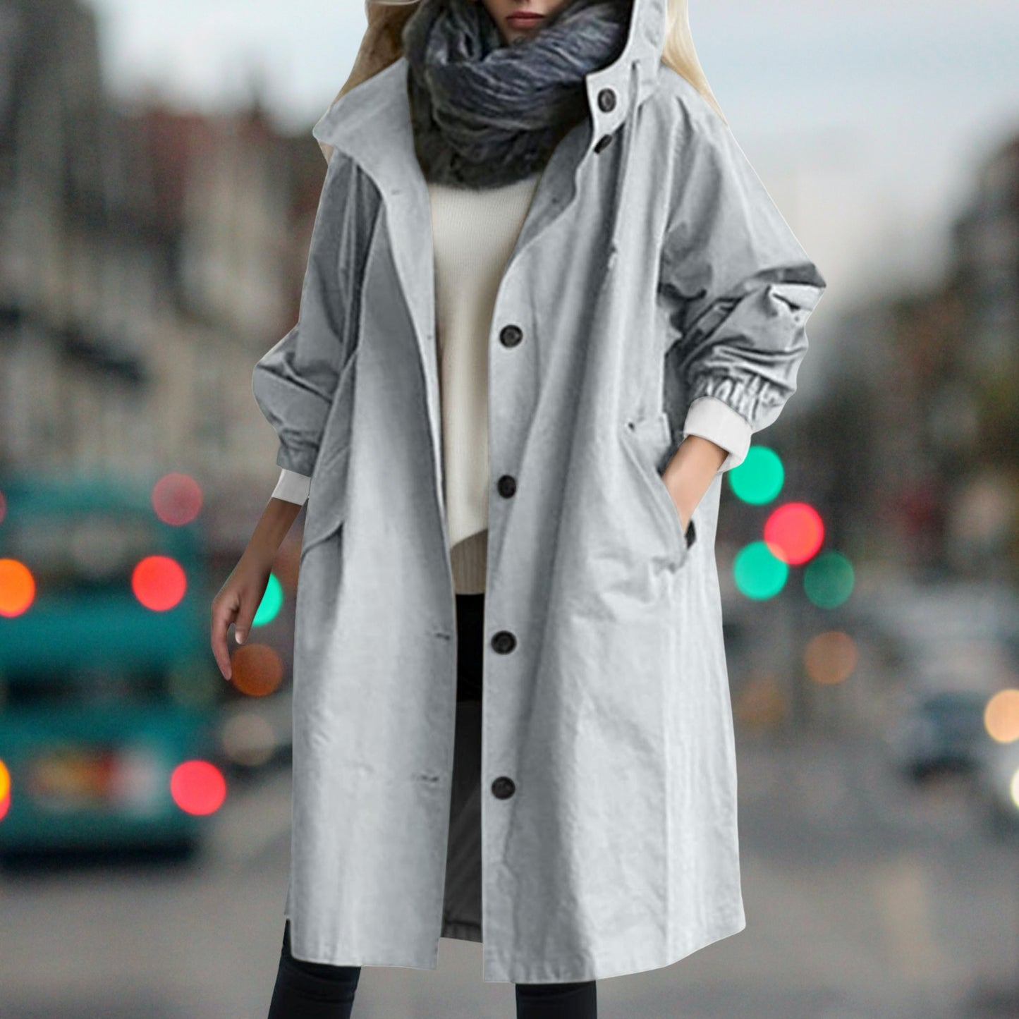Mahaut | Manteau Imperméable Pour Femme | Capuche