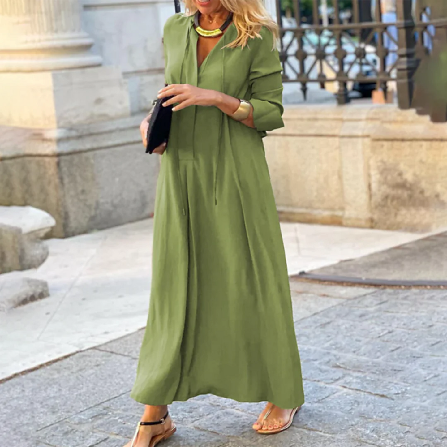 Femmes Robe Maxi | Confortable