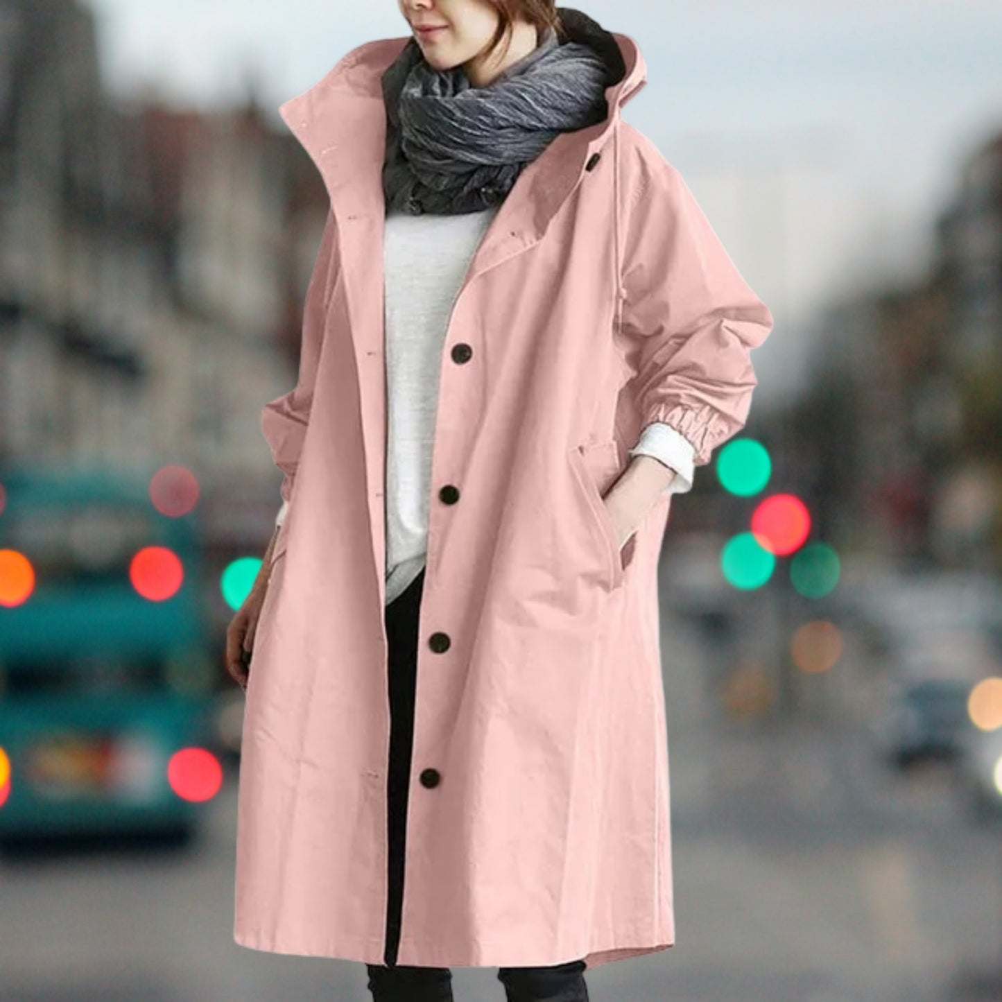 Mahaut | Manteau Imperméable Pour Femme | Capuche
