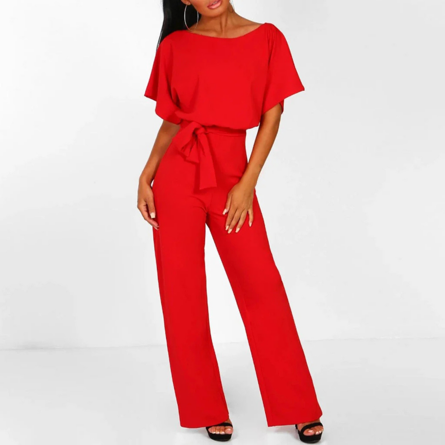 Xenia | Femme Combinaison | Coupe Ajustée et Taille Lacée
