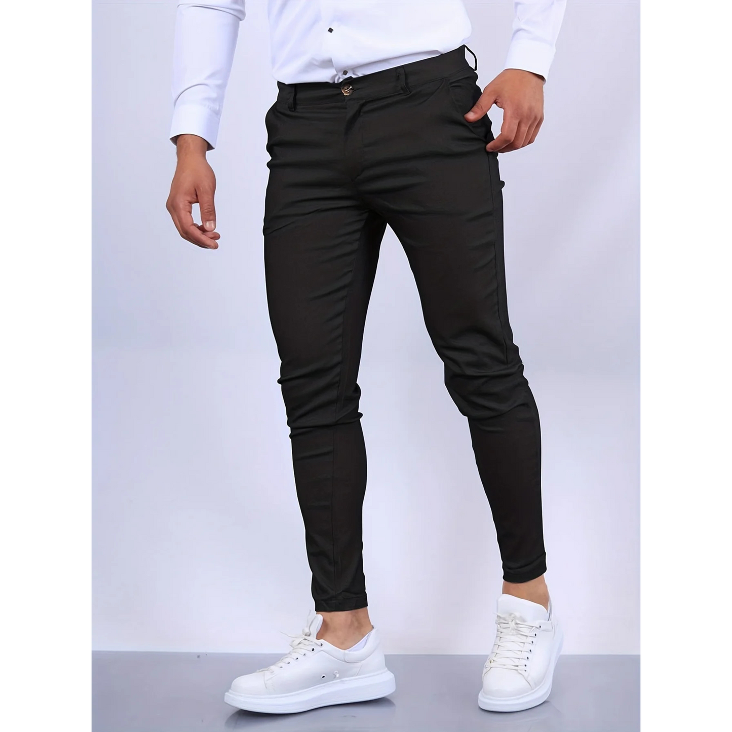 Hommes Pantalon Slim Fit | Design Moderne Chic