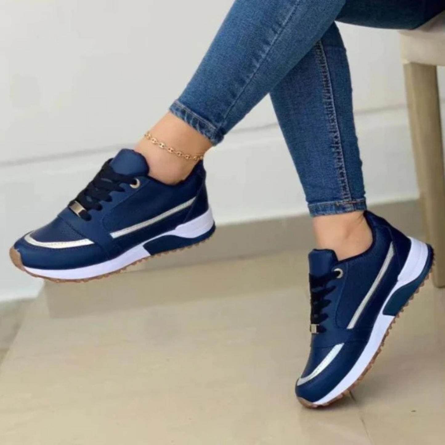 Franceline | Femme Baskets Élégantes | Confort Quotidien