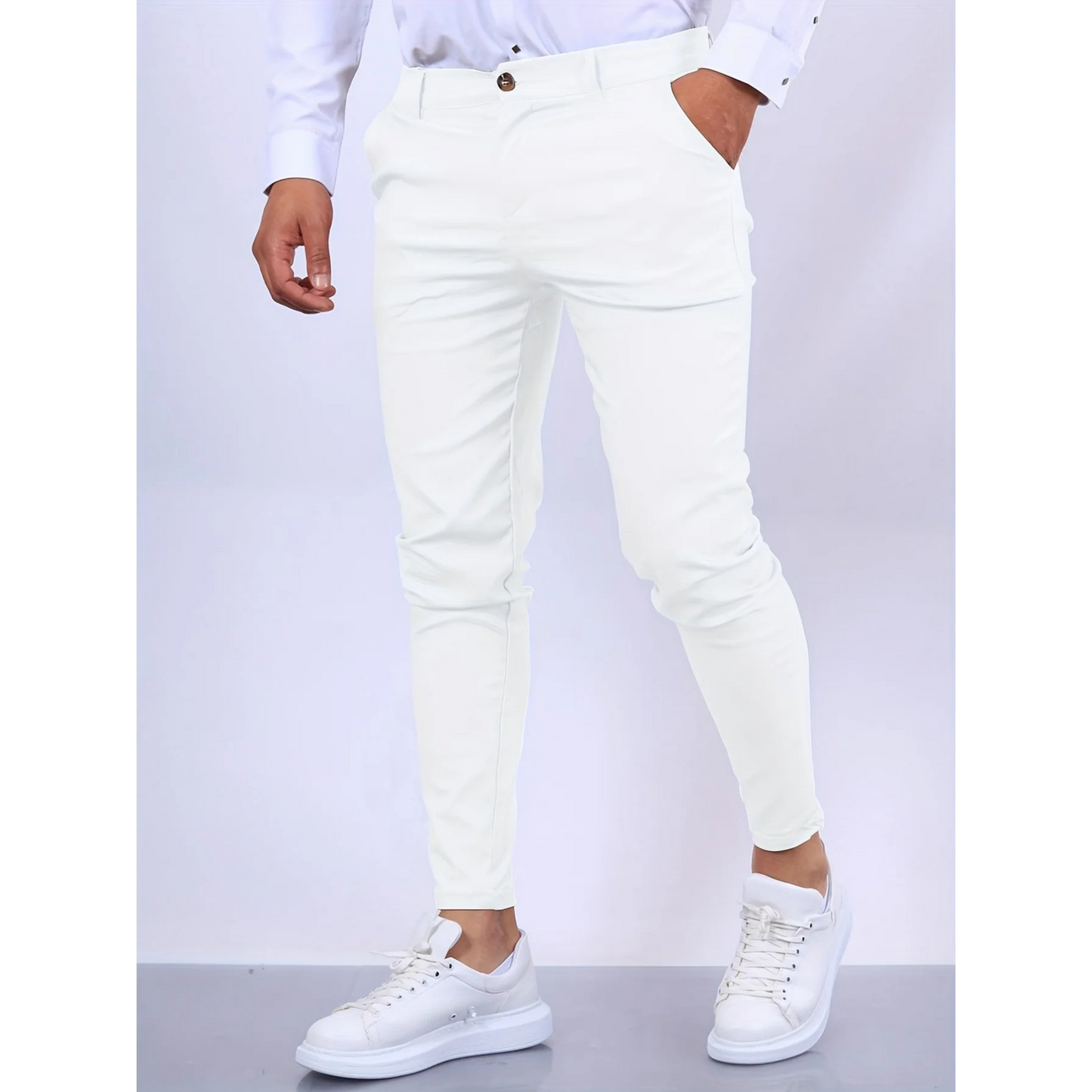 Hommes Pantalon Slim Fit | Design Moderne Chic
