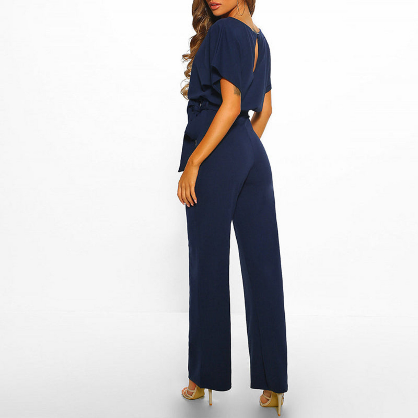 Xenia | Femme Combinaison | Coupe Ajustée et Taille Lacée