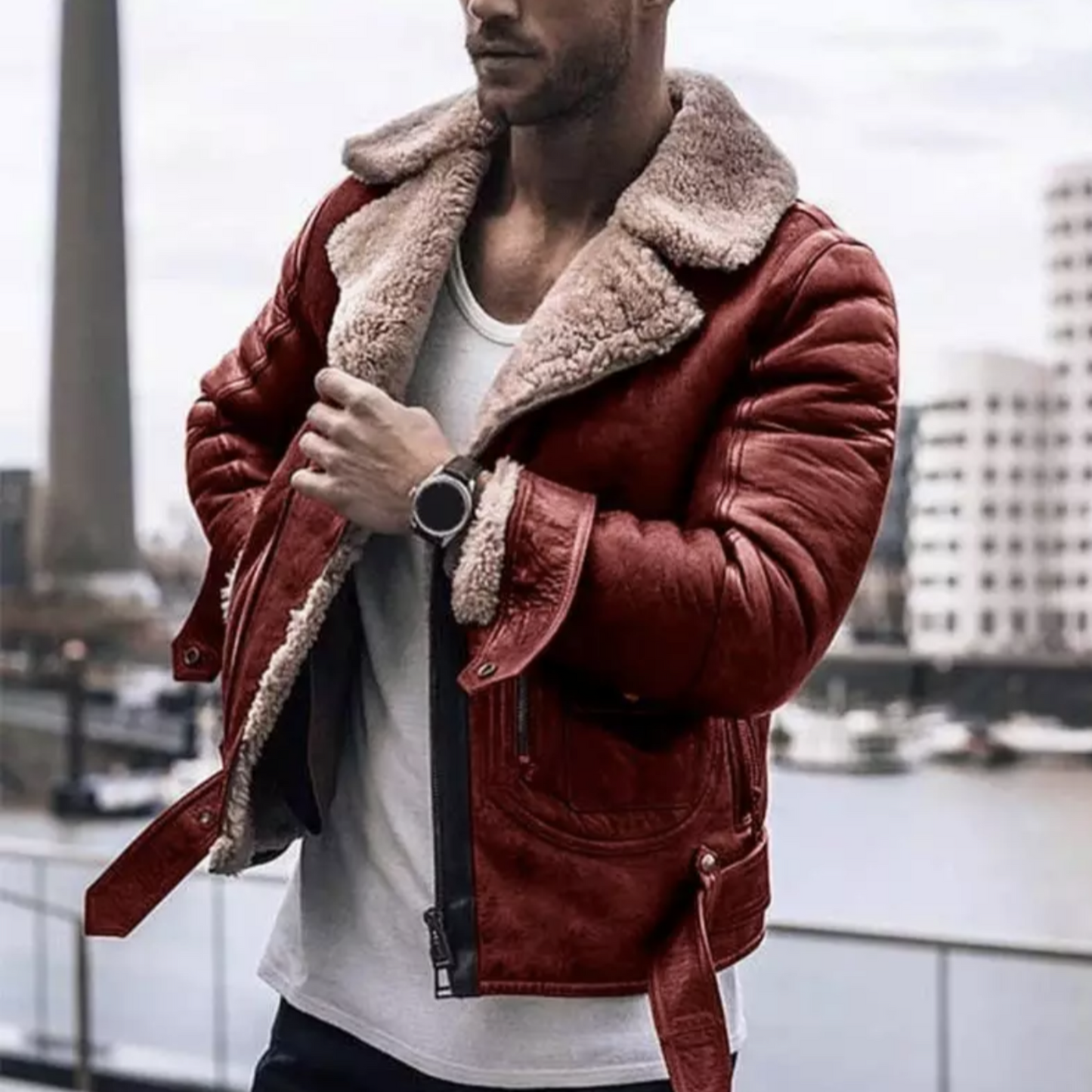 Audric | Veste Homme | Isolation Chaude Résistante aux Intempéries