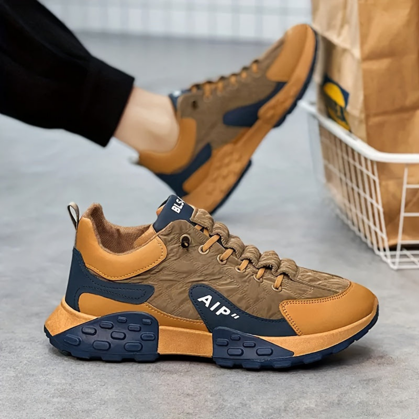 Ed | Homme Sneakers Orthopédiques | Respirants et Antidérapants