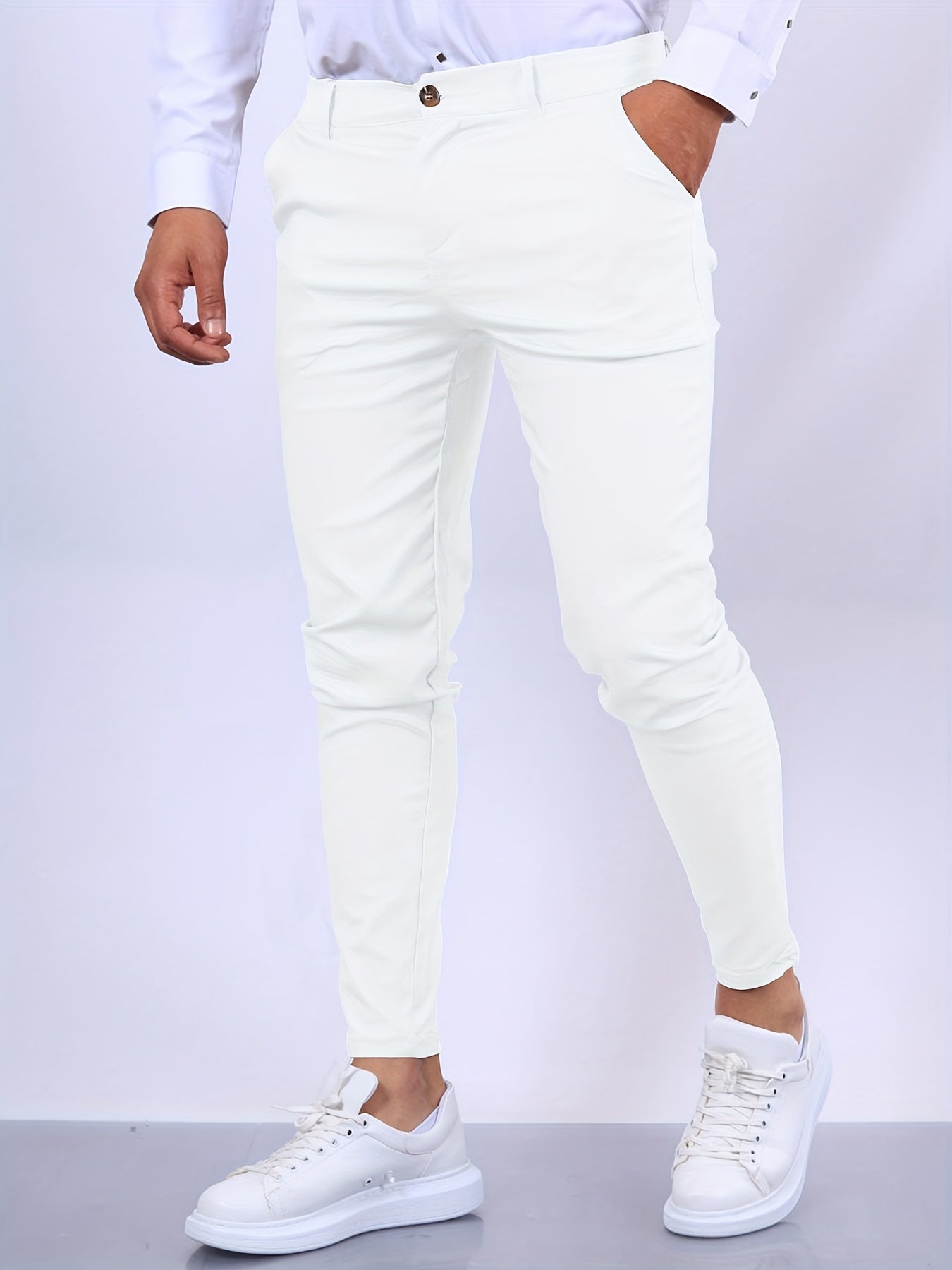 Hommes Pantalon Slim Fit | Design Moderne Chic