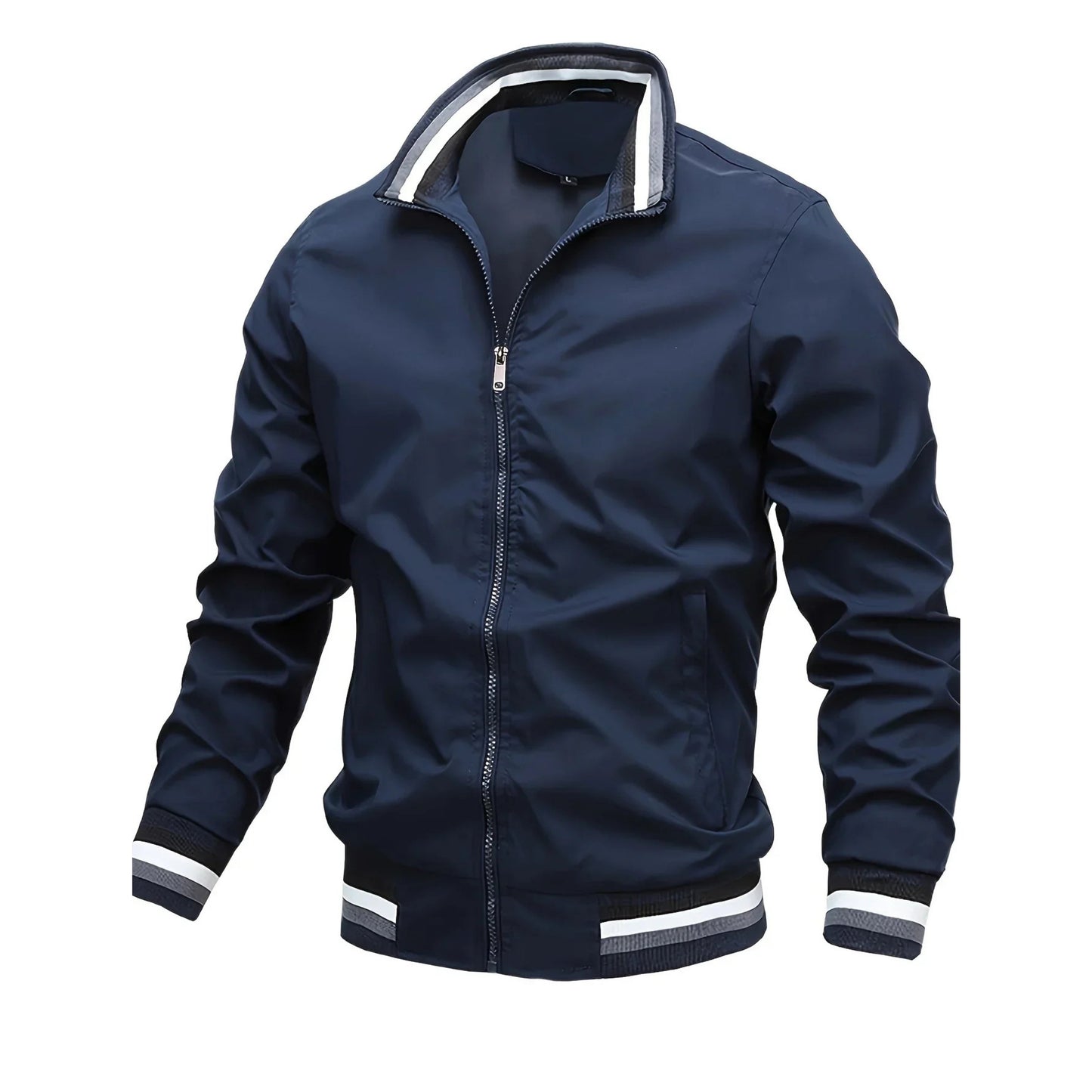 Hommes Veste Bomber | Rayée