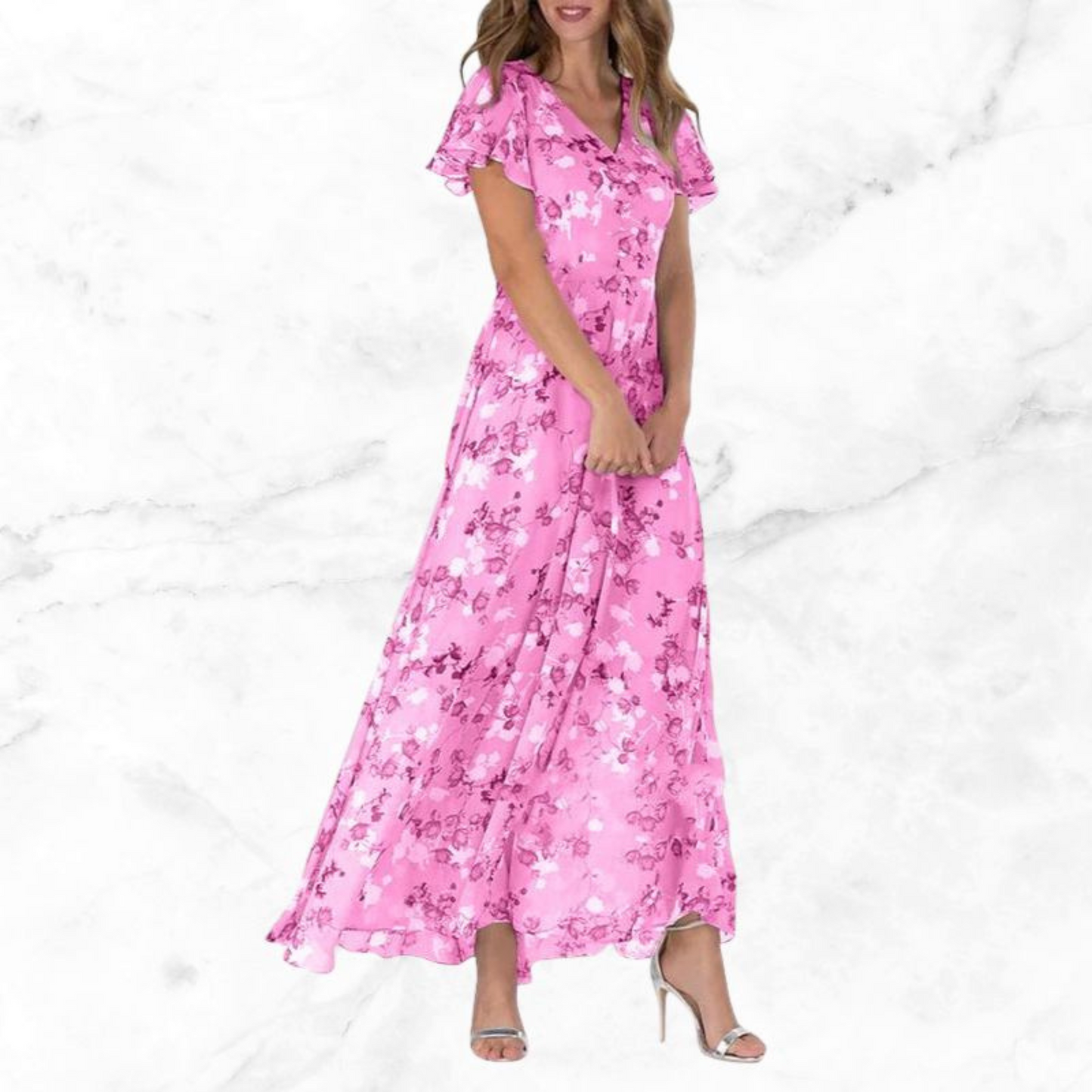 Andréa | Femme Robe Été | Fluide et Confortable