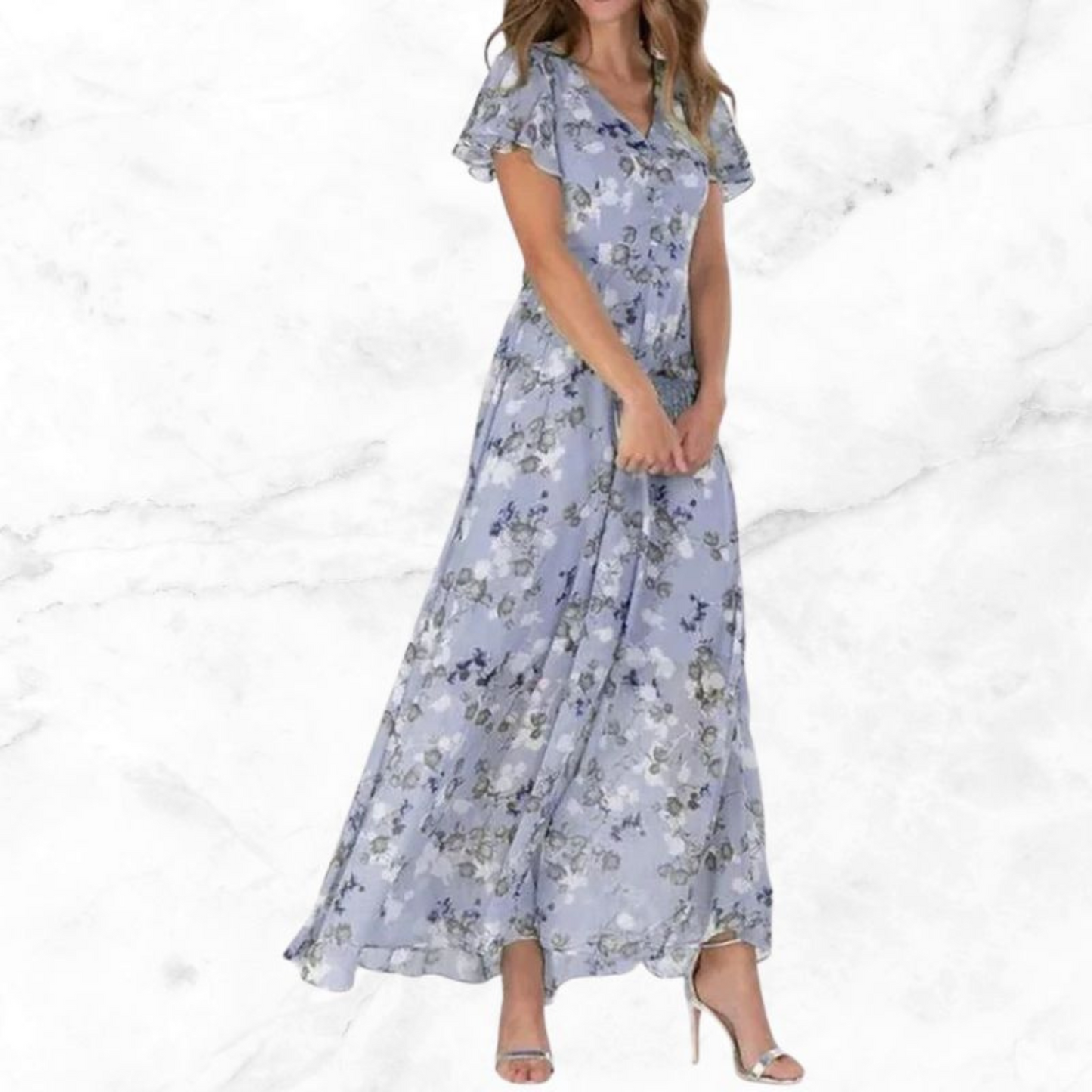 Andréa | Femme Robe Été | Fluide et Confortable