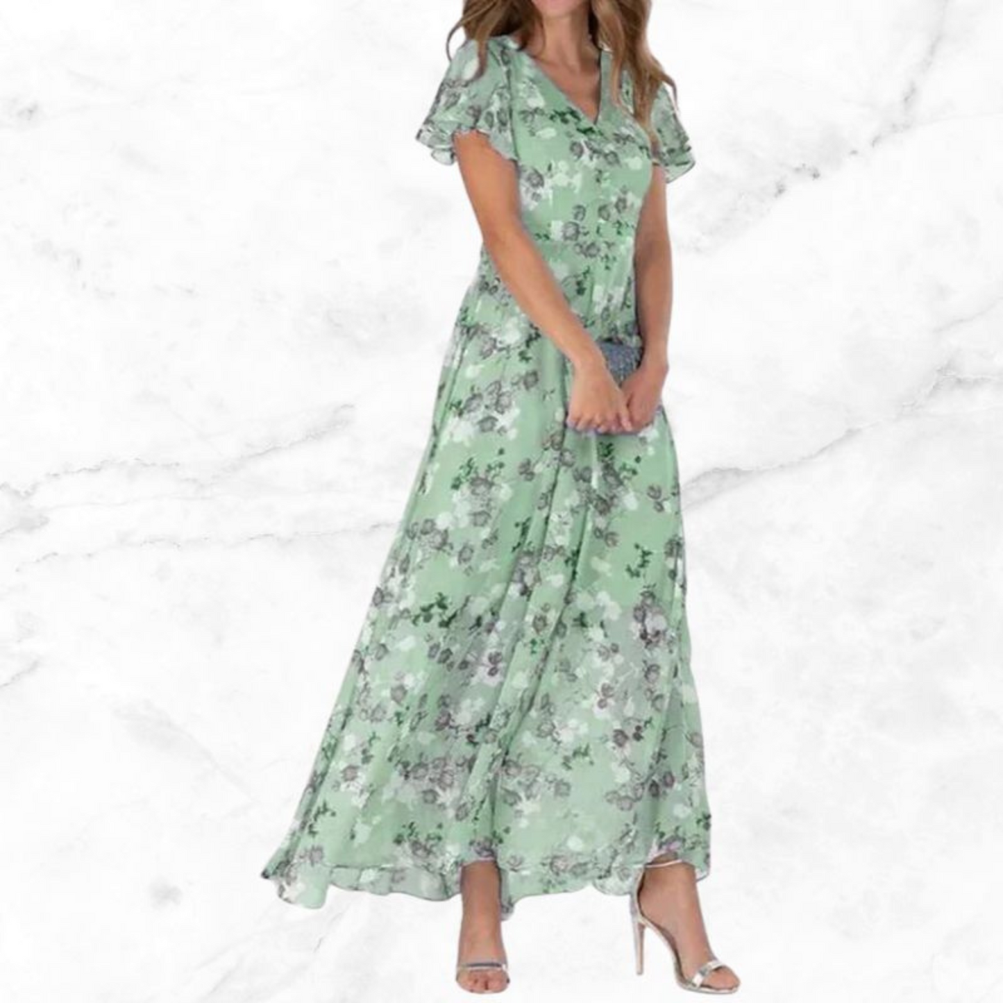 Andréa | Femme Robe Été | Fluide et Confortable