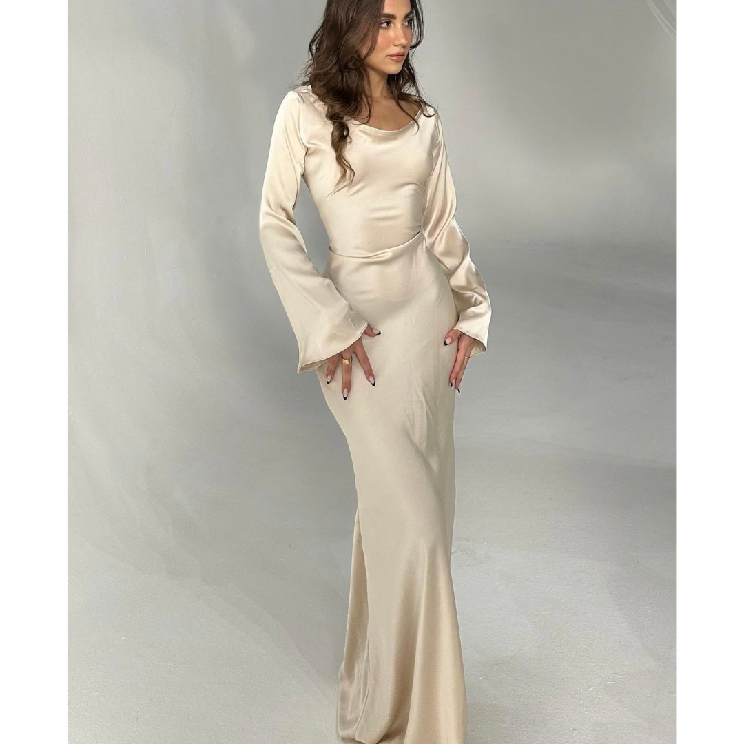Céciles - Robe Longue Élégante Femme
