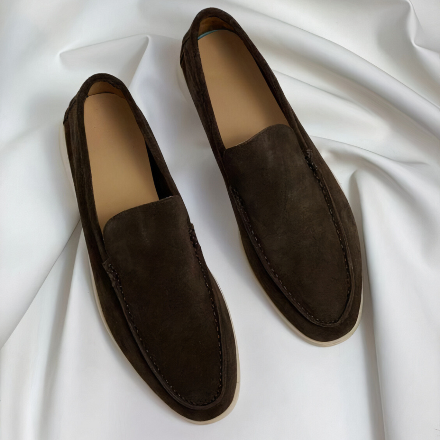 Filomeno | Mocassins Homme | Cuir Vintage Slip-On